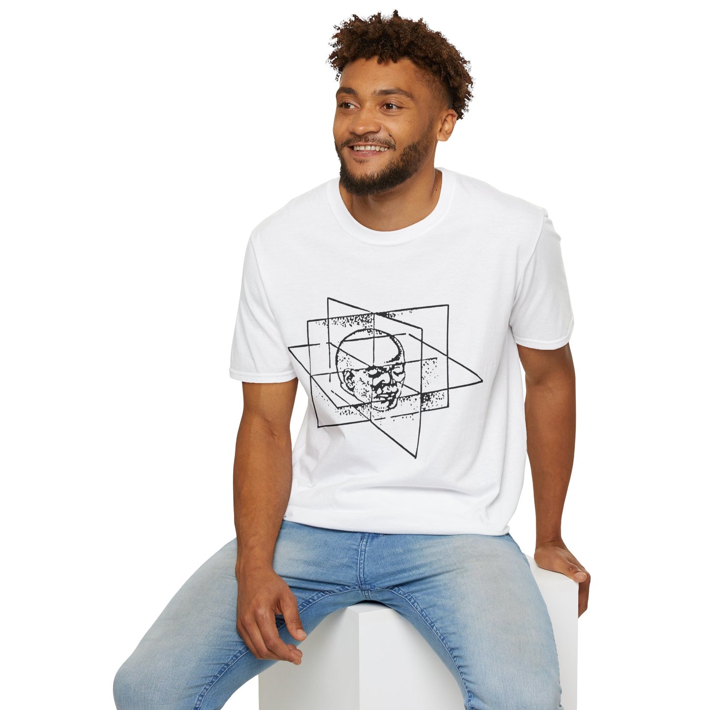 Astral Travel Shirt ~ Dimension Head CIA Gateway Sketch ~ UFO Gift, Extraterrestrial, SciFi Gift, Out Of Body Experience