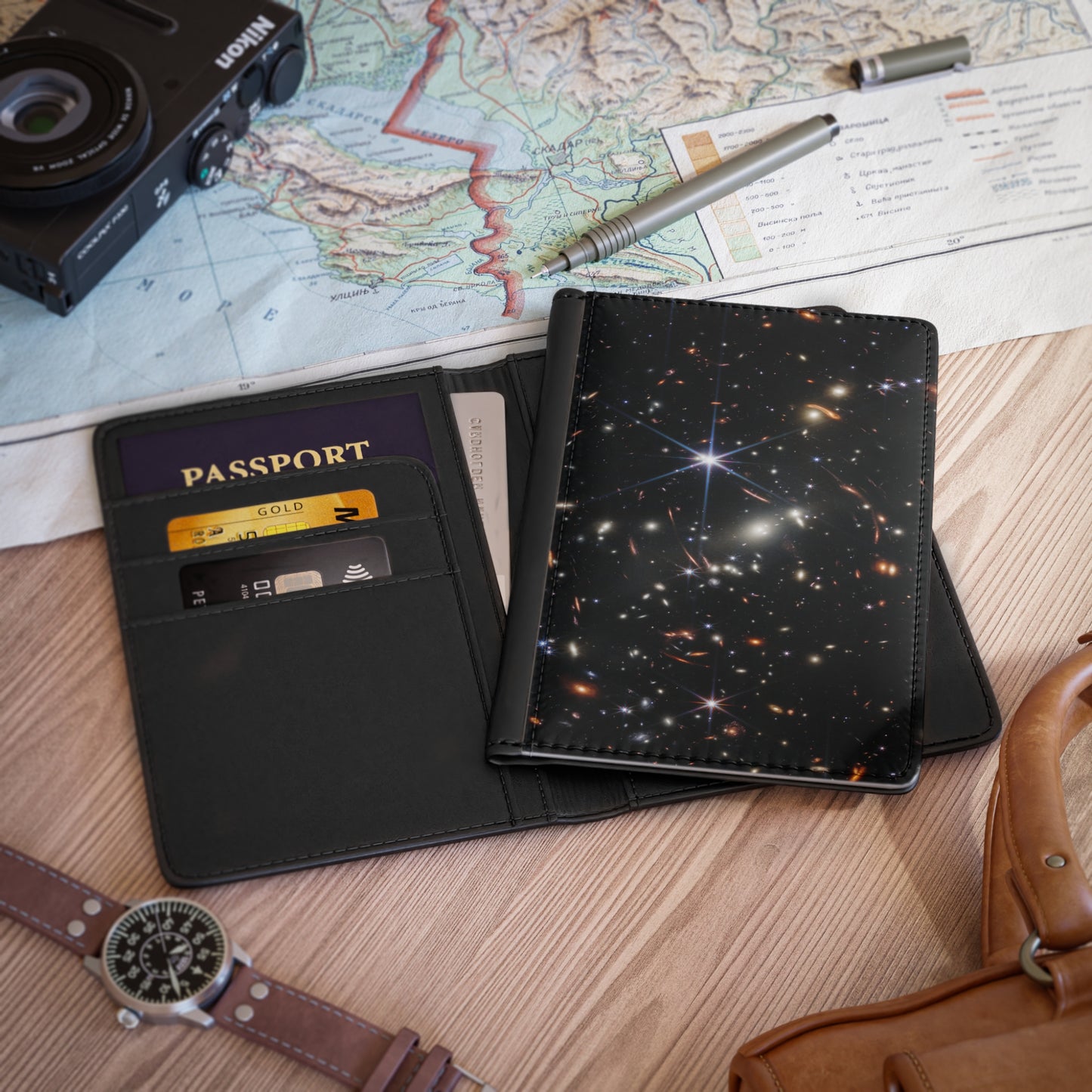 James Webb Deep Field Passport Cover