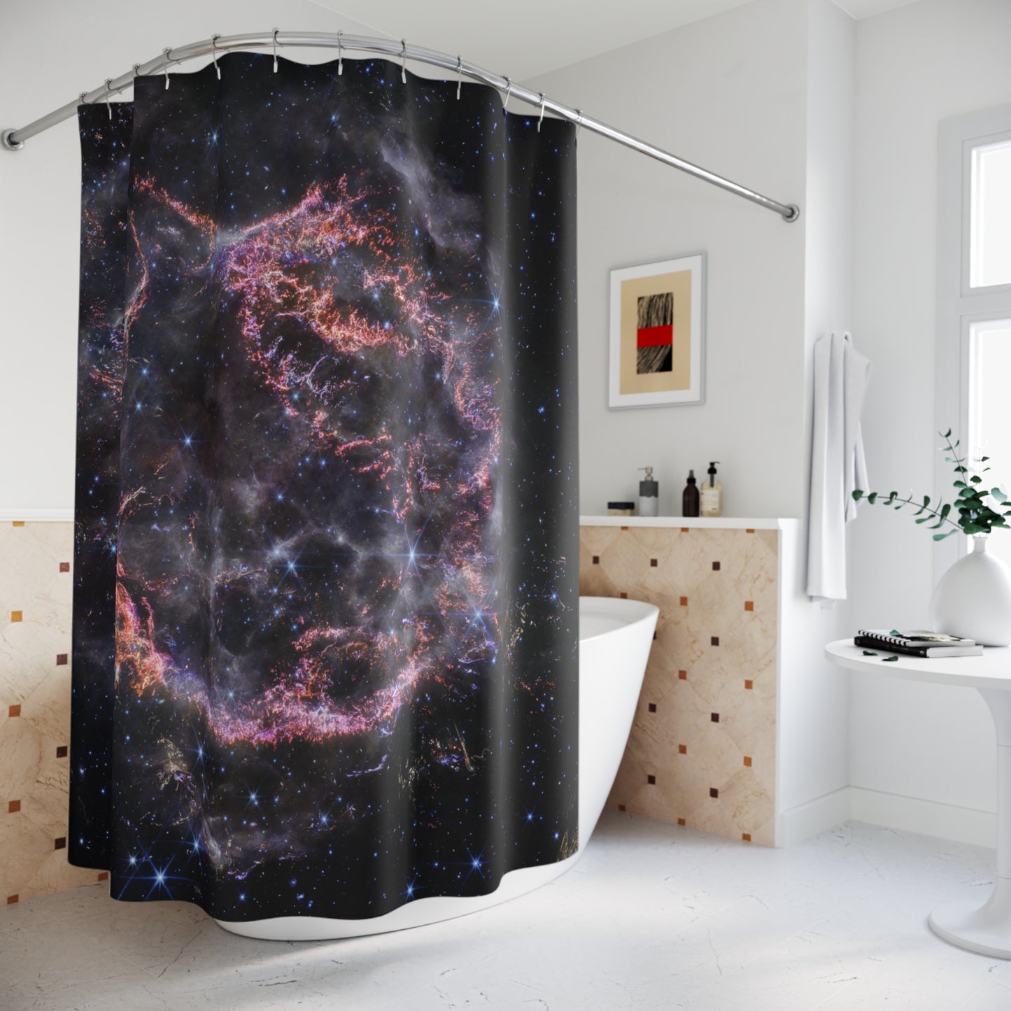 Cassiopeia Supernova Shower Curtains ~ Cass A NASA James Webb Infrared JWST Space Telescope Real Exploding Star Interstellar Stars Astronomy