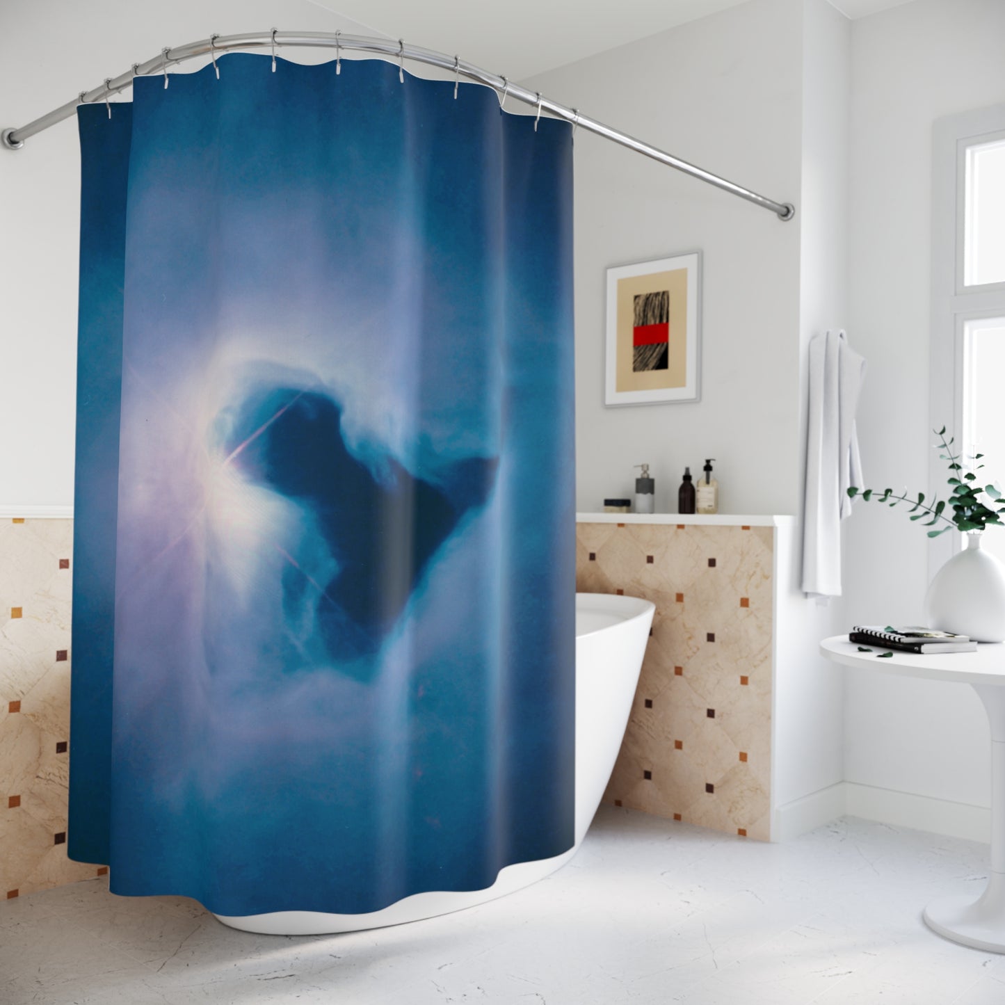 Mirror Nebula Shower Curtains ~ Astronomy Astrophysics Space Decor Galactic Interstellar Beautiful Cosmic Science NASA James Webb Telescope