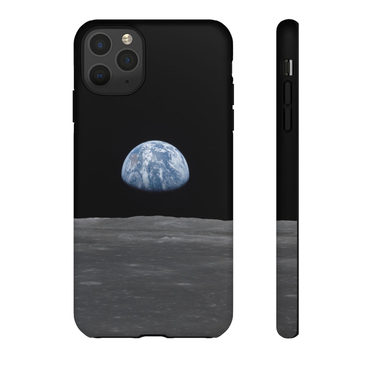 Earth From the Moon Tough Phone Case ~ iPhone Pixel Galaxy Apollo 11 Mission Outer Space Exploration NASA Astronauts Science Teacher Gift