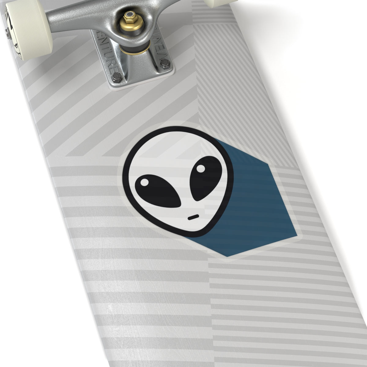 Iconic Alien ~ Shady Character, Kiss-Cut Sticker