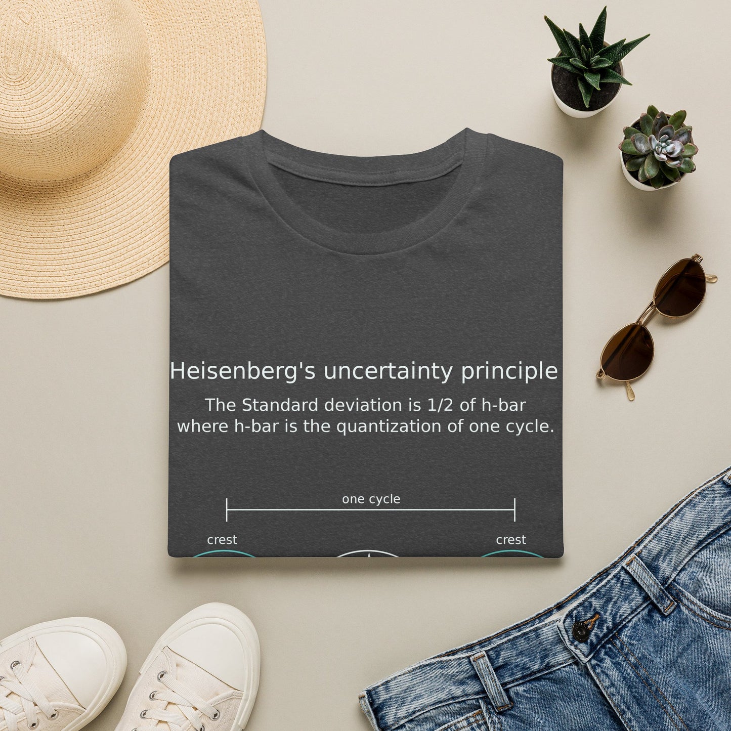 Heisenberg's Uncertainty Principle, Unisex Softstyle T-Shirt