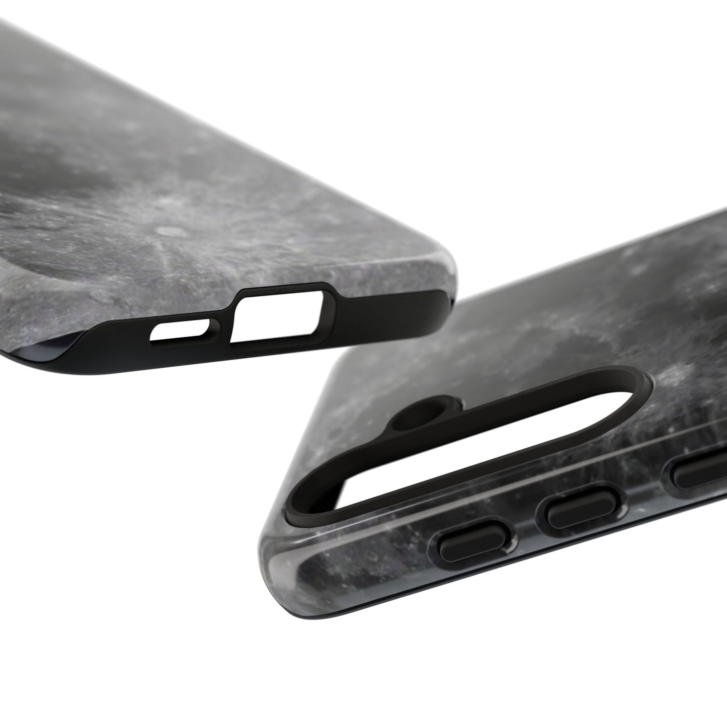 Moon Surface Tough Phone Case ~ iPhone Pixel Galaxy Rugged Protective