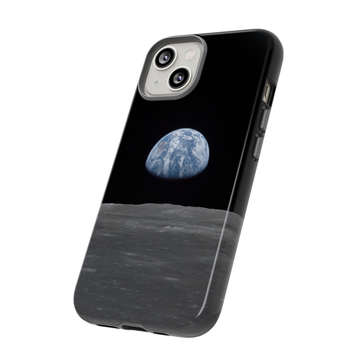 Earth From the Moon Tough Phone Case ~ iPhone Pixel Galaxy Apollo 11 Mission Outer Space Exploration NASA Astronauts Science Teacher Gift