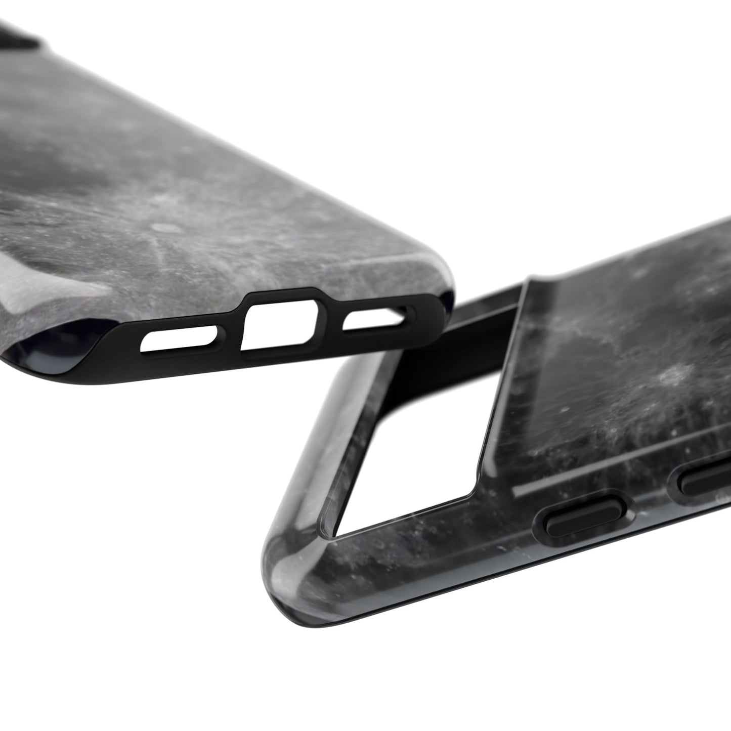 Moon Surface Tough Phone Case ~ iPhone Pixel Galaxy Rugged Protective