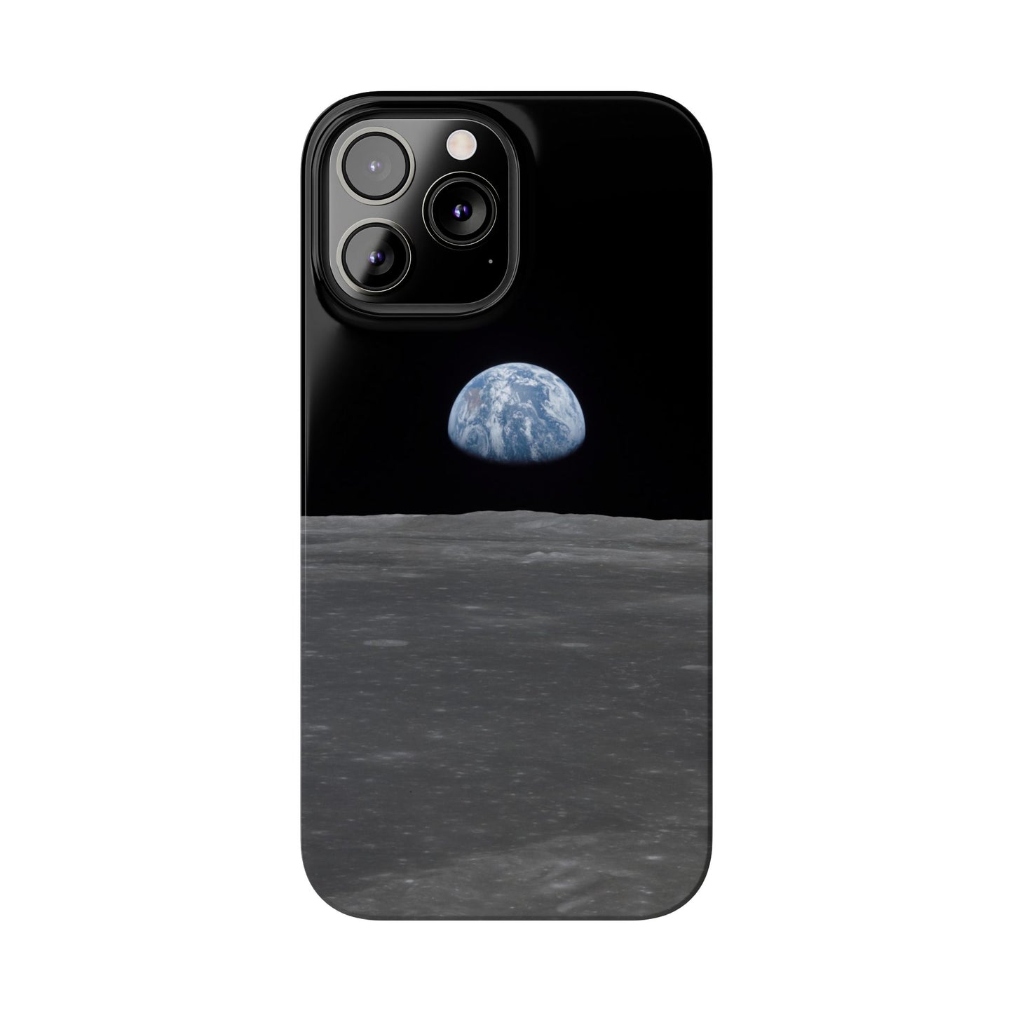 Blue Marble Earth from Moon Slim iPhone Cases