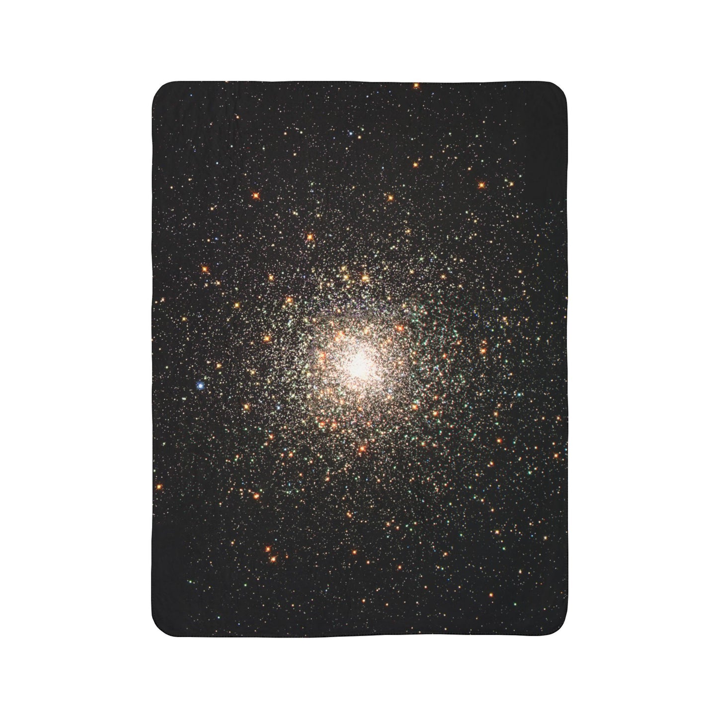 Star Cluster Blanket Stellar Swarm NASA Astronomy M80 Interstellar Outer Space Exploration Science Gift Galaxy Universe Cozy Fleece Bedding
