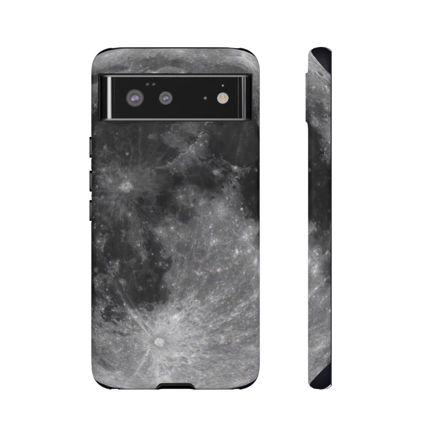 Moon Surface Tough Phone Case ~ iPhone Pixel Galaxy Rugged Protective