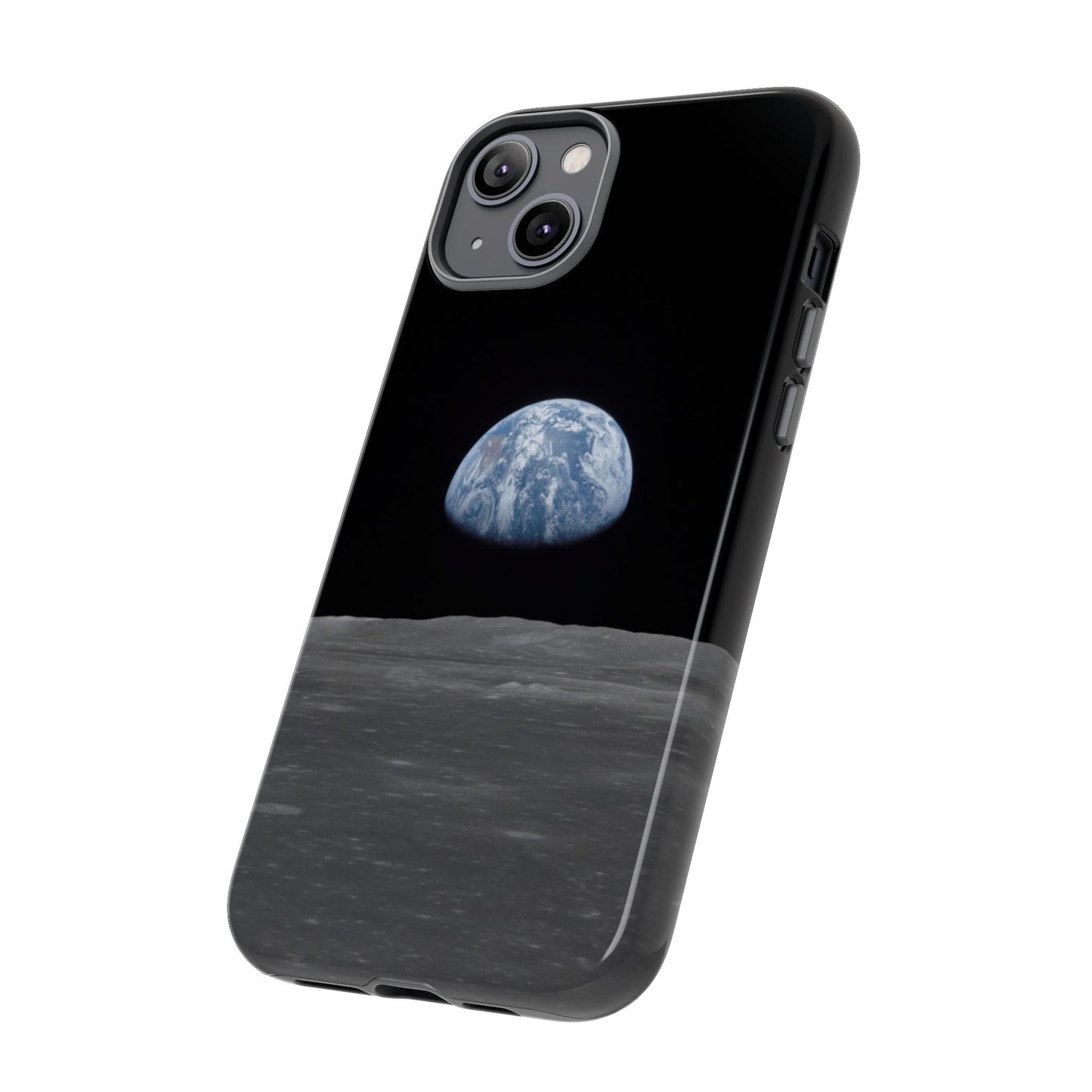 Earth From the Moon Tough Phone Case ~ iPhone Pixel Galaxy Apollo 11 Mission Outer Space Exploration NASA Astronauts Science Teacher Gift