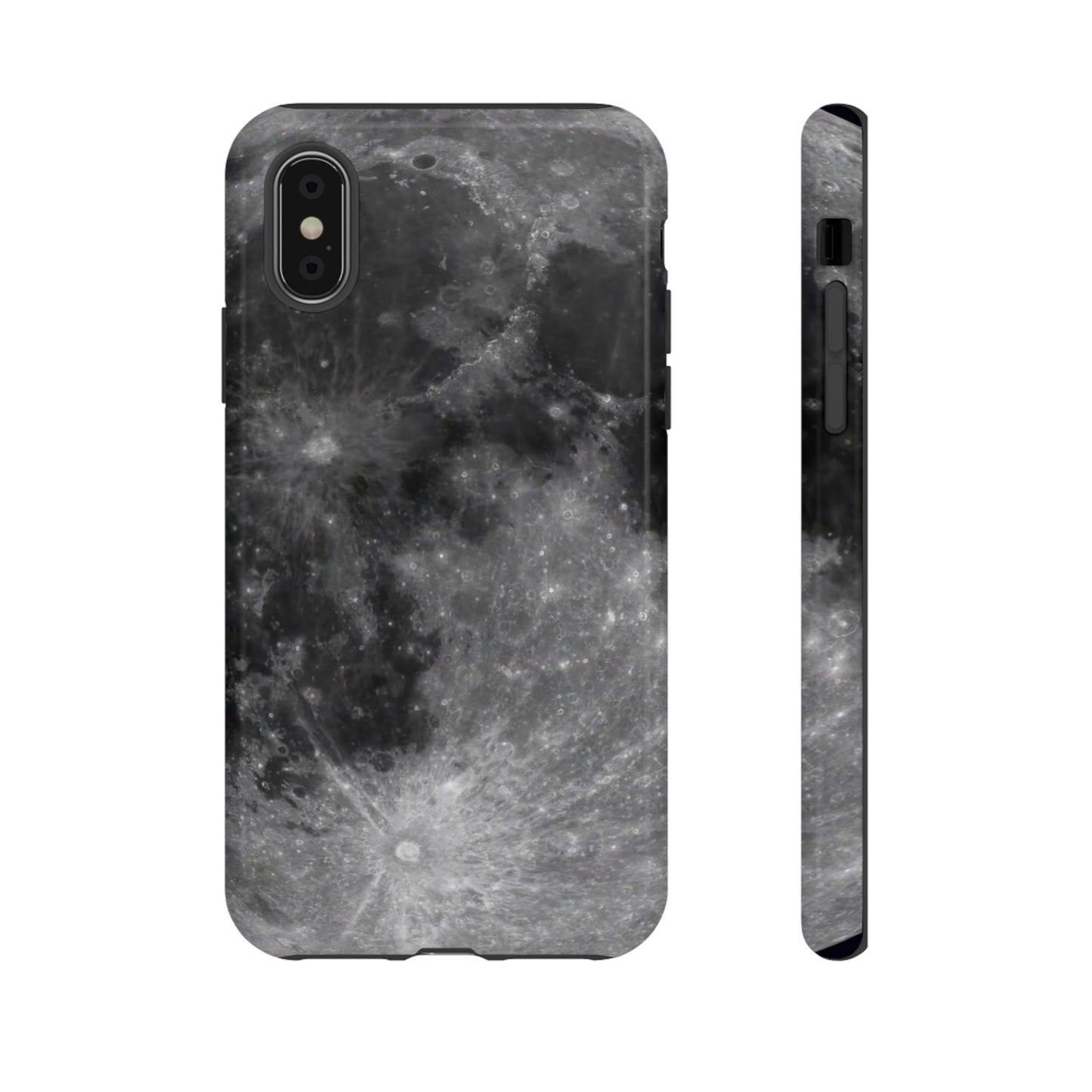 Moon Surface Tough Phone Case ~ iPhone Pixel Galaxy Rugged Protective