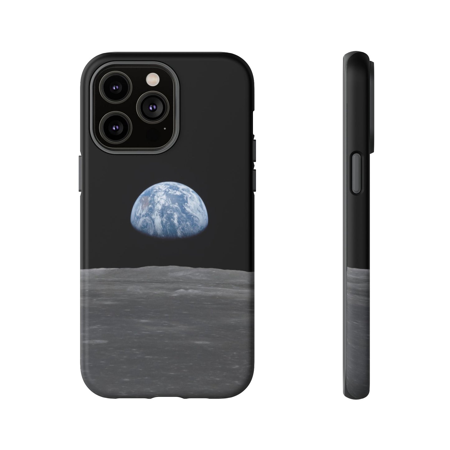 Earth From the Moon Tough Phone Case ~ iPhone Pixel Galaxy Apollo 11 Mission Outer Space Exploration NASA Astronauts Science Teacher Gift