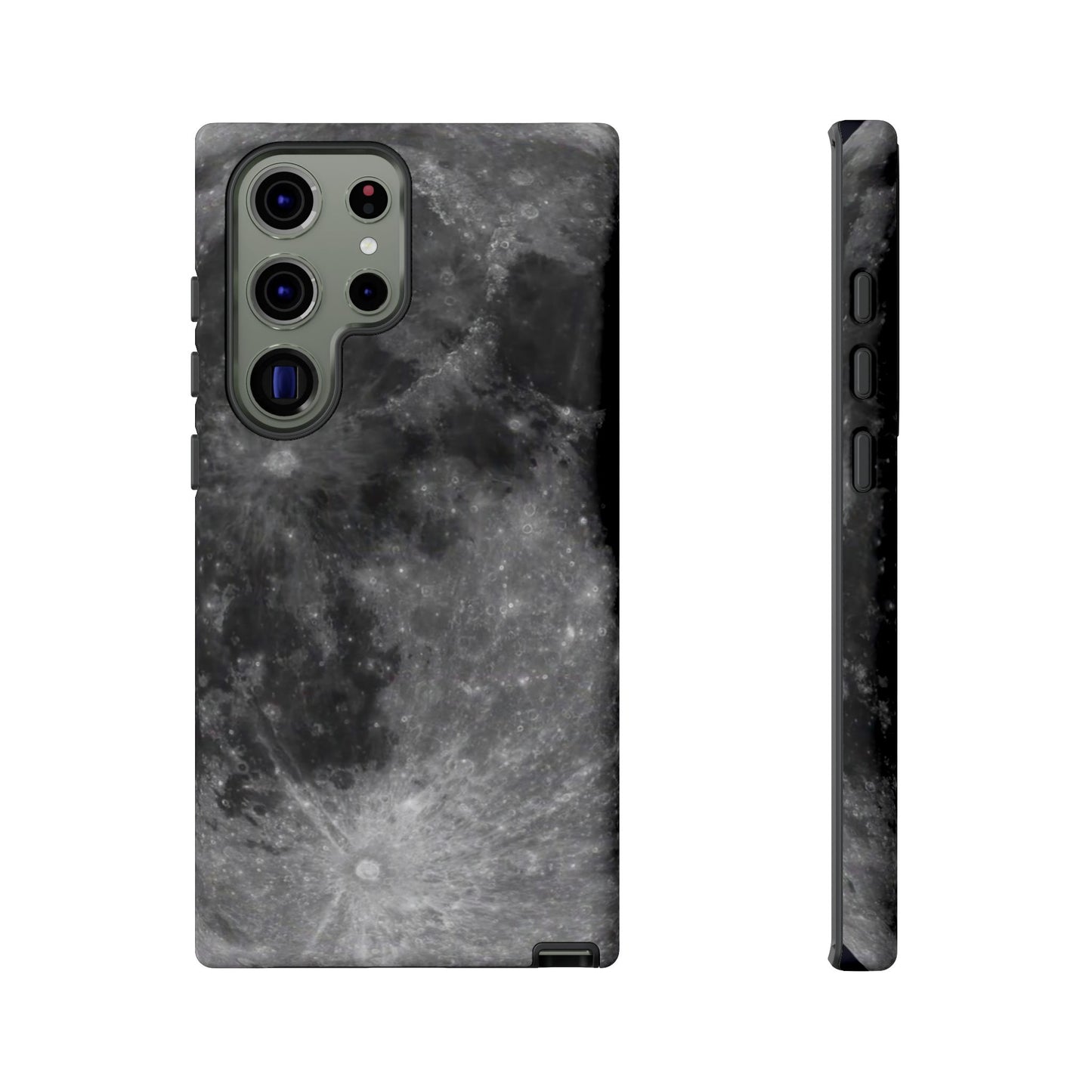 Moon Surface Tough Phone Case ~ iPhone Pixel Galaxy Rugged Protective