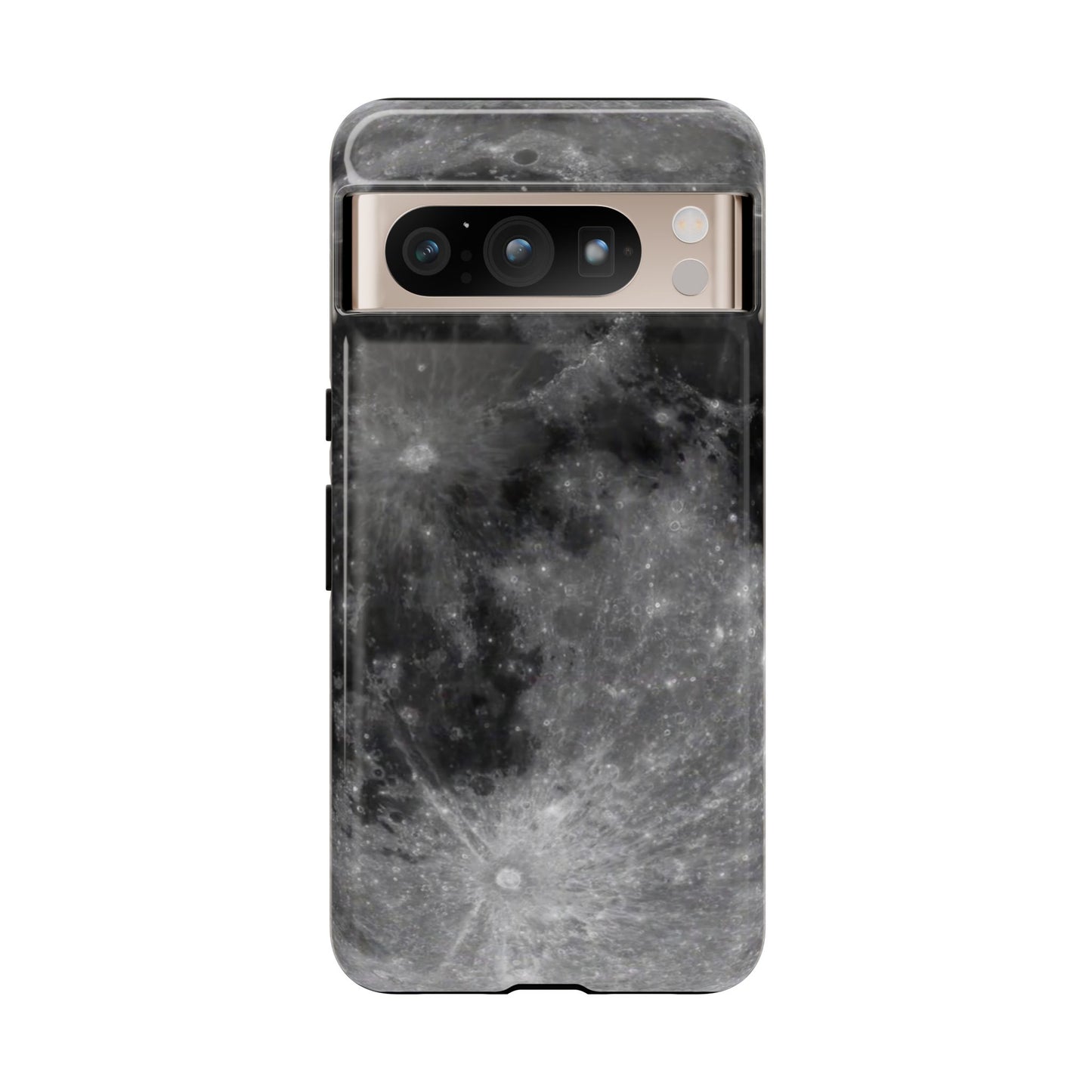 Moon Surface Tough Phone Case ~ iPhone Pixel Galaxy Rugged Protective