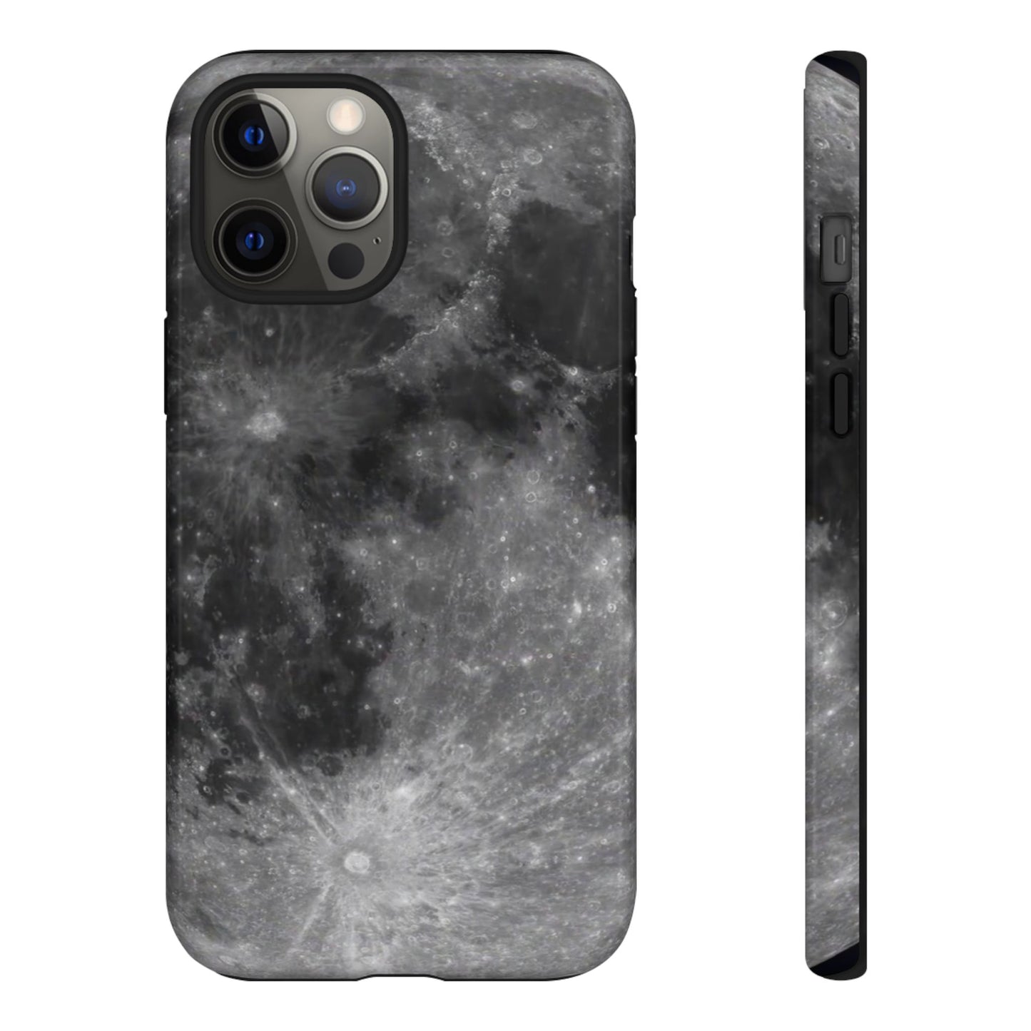 Moon Surface Tough Phone Case ~ iPhone Pixel Galaxy Rugged Protective