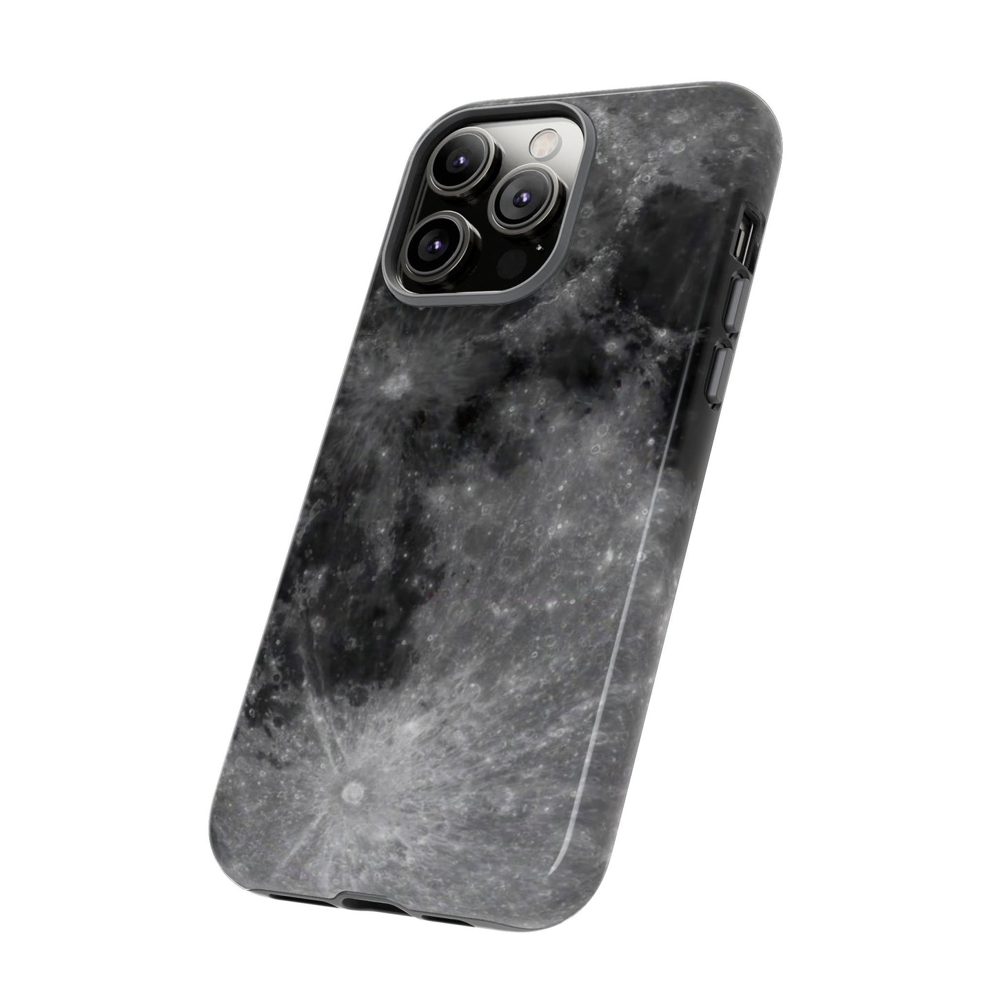 Moon Surface Tough Phone Case ~ iPhone Pixel Galaxy Rugged Protective