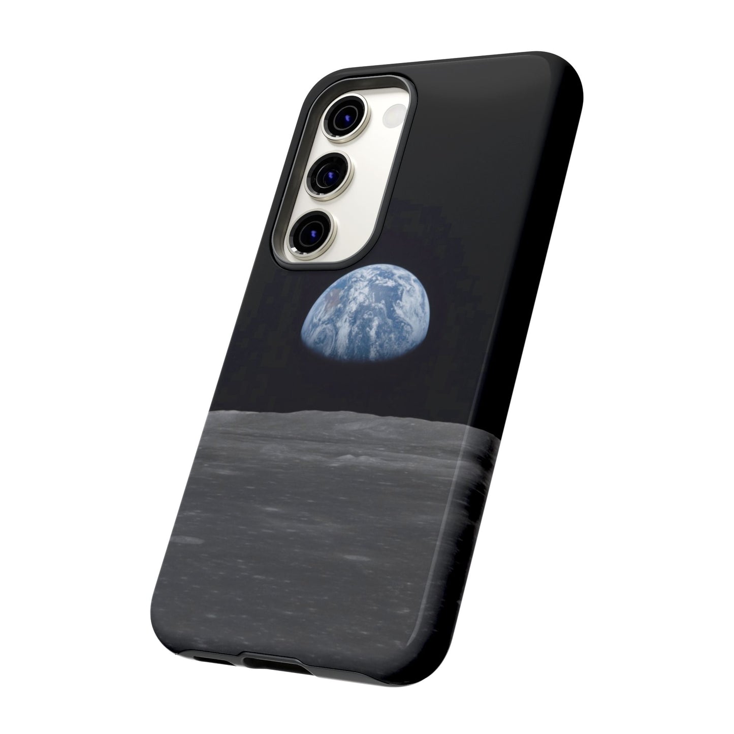 Earth From the Moon Tough Phone Case ~ iPhone Pixel Galaxy Apollo 11 Mission Outer Space Exploration NASA Astronauts Science Teacher Gift