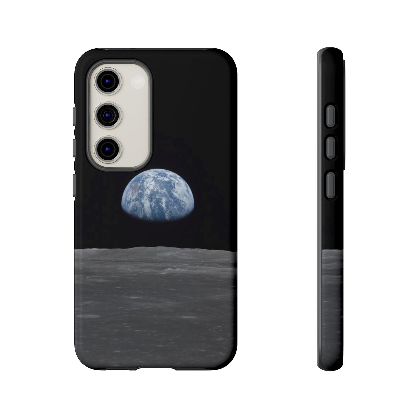 Earth From the Moon Tough Phone Case ~ iPhone Pixel Galaxy Apollo 11 Mission Outer Space Exploration NASA Astronauts Science Teacher Gift