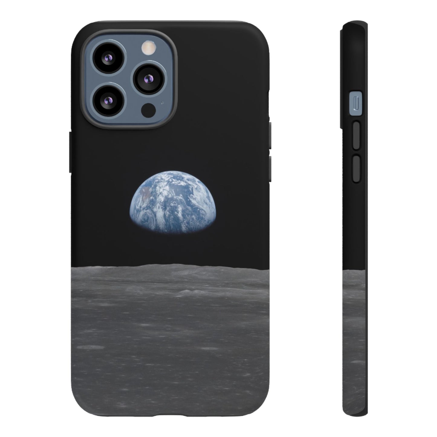 Earth From the Moon Tough Phone Case ~ iPhone Pixel Galaxy Apollo 11 Mission Outer Space Exploration NASA Astronauts Science Teacher Gift
