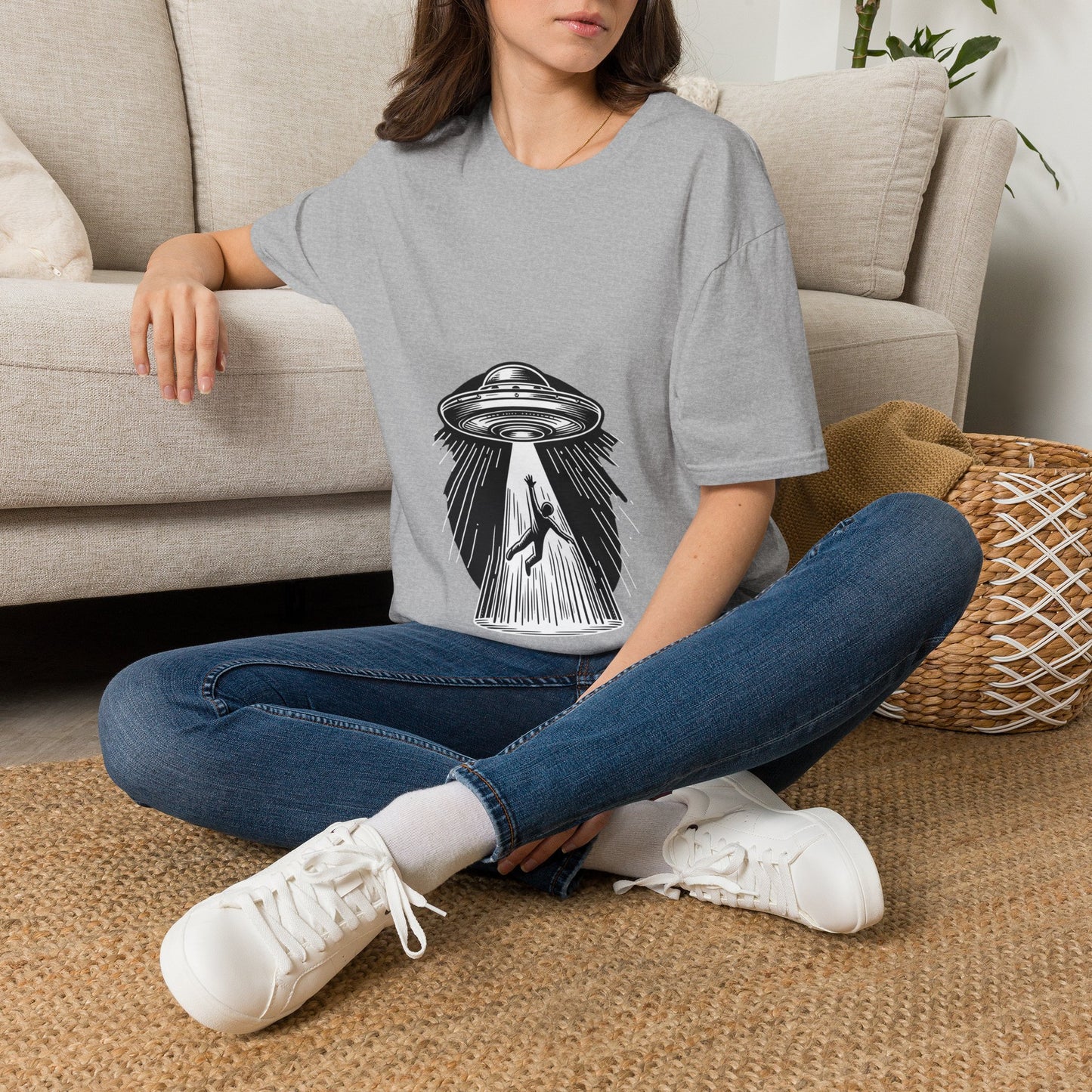 Believe Experiencers UFO Shirt ~ Unisex Softstyle T-Shirt ~ Space Gift