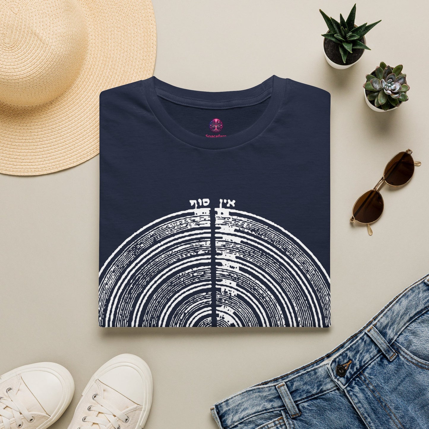 Ein Sof Spirit World Shirt ~ Kabbalah Jewish Mysticism Astral Plane Map