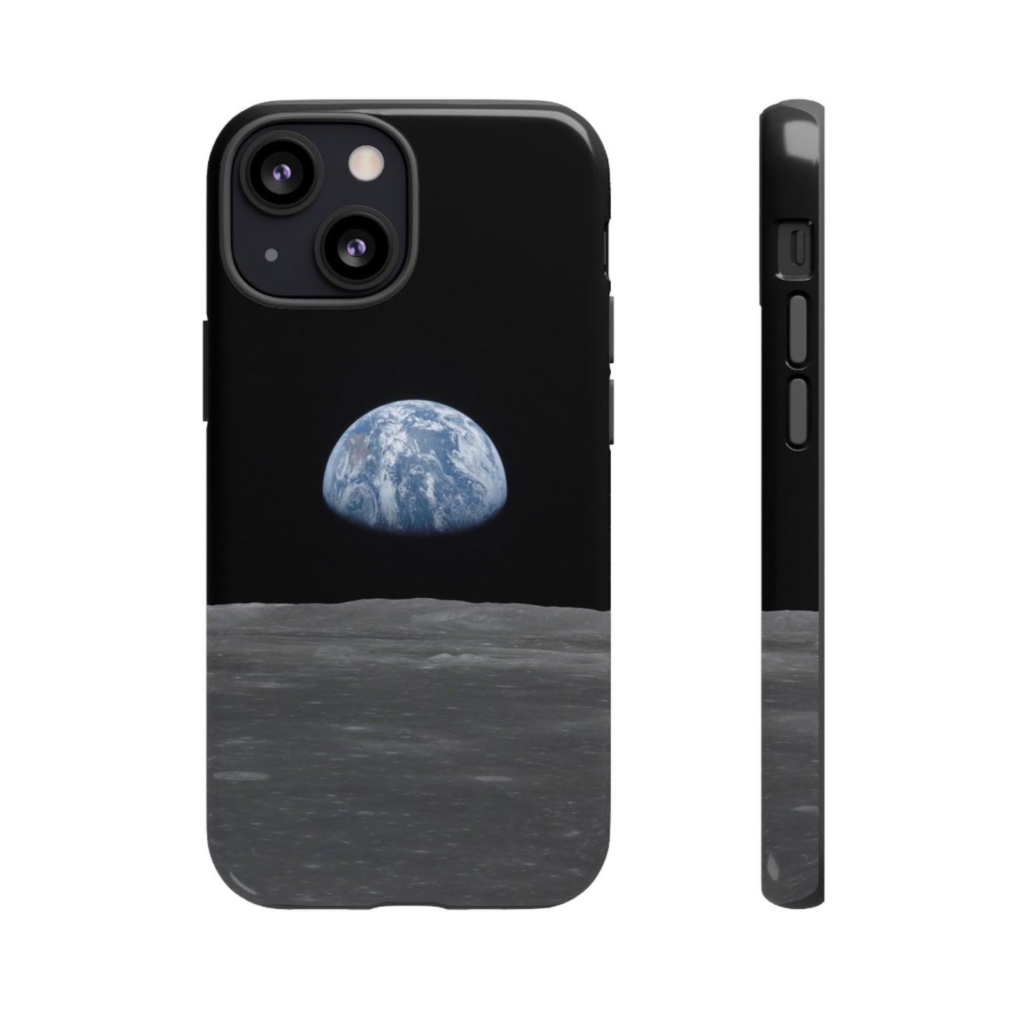Earth From the Moon Tough Phone Case ~ iPhone Pixel Galaxy Apollo 11 Mission Outer Space Exploration NASA Astronauts Science Teacher Gift