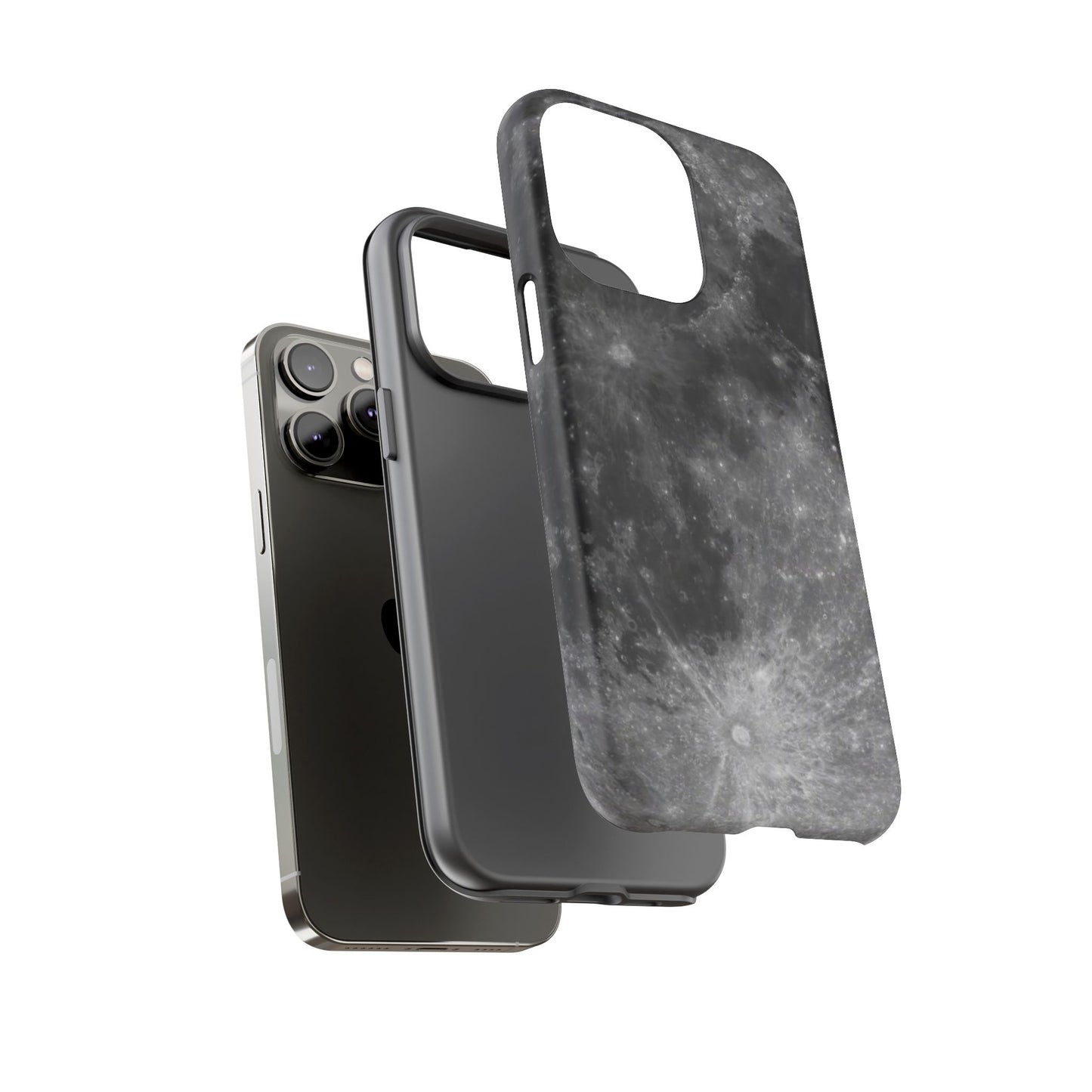Moon Surface Tough Phone Case ~ iPhone Pixel Galaxy Rugged Protective
