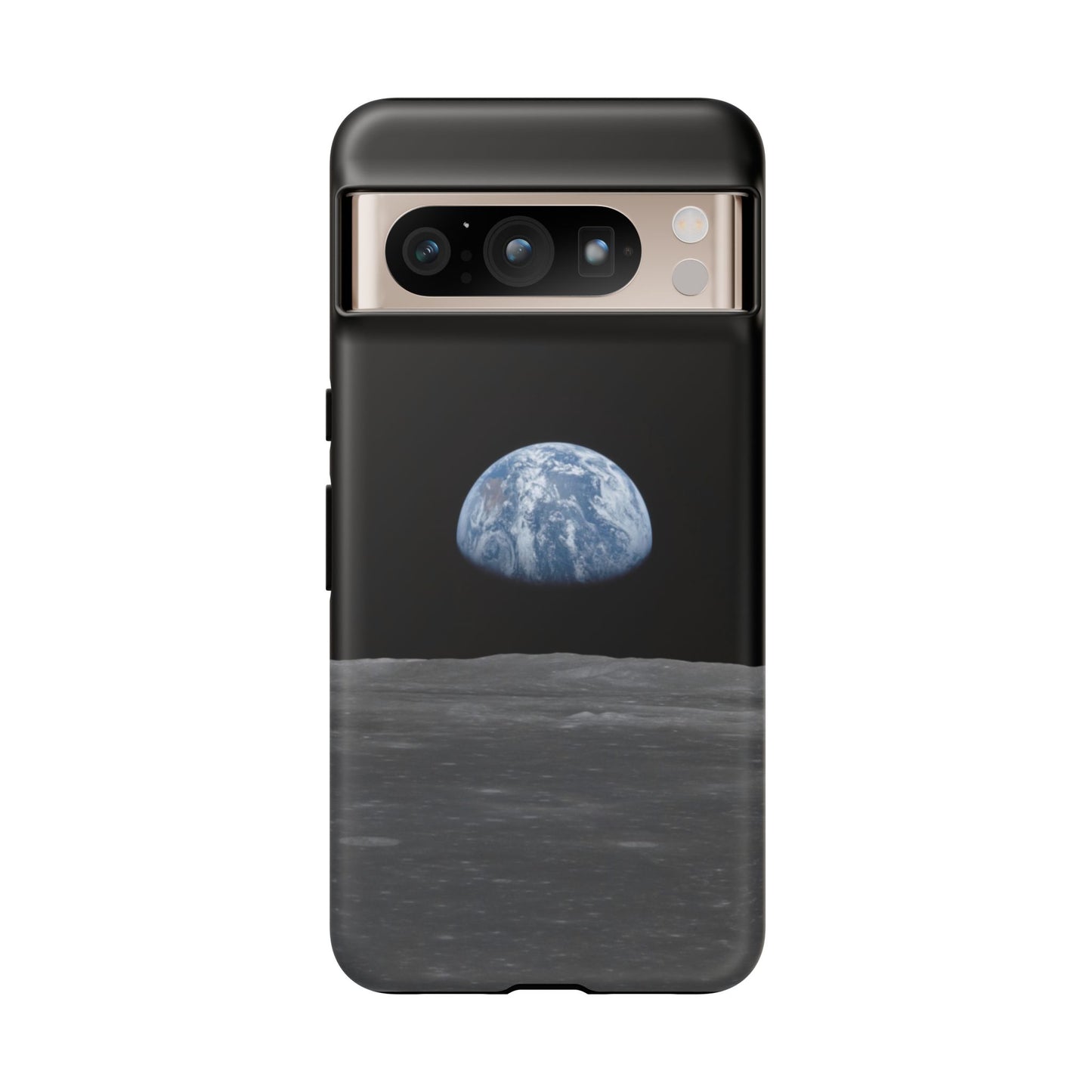 Earth From the Moon Tough Phone Case ~ iPhone Pixel Galaxy Apollo 11 Mission Outer Space Exploration NASA Astronauts Science Teacher Gift