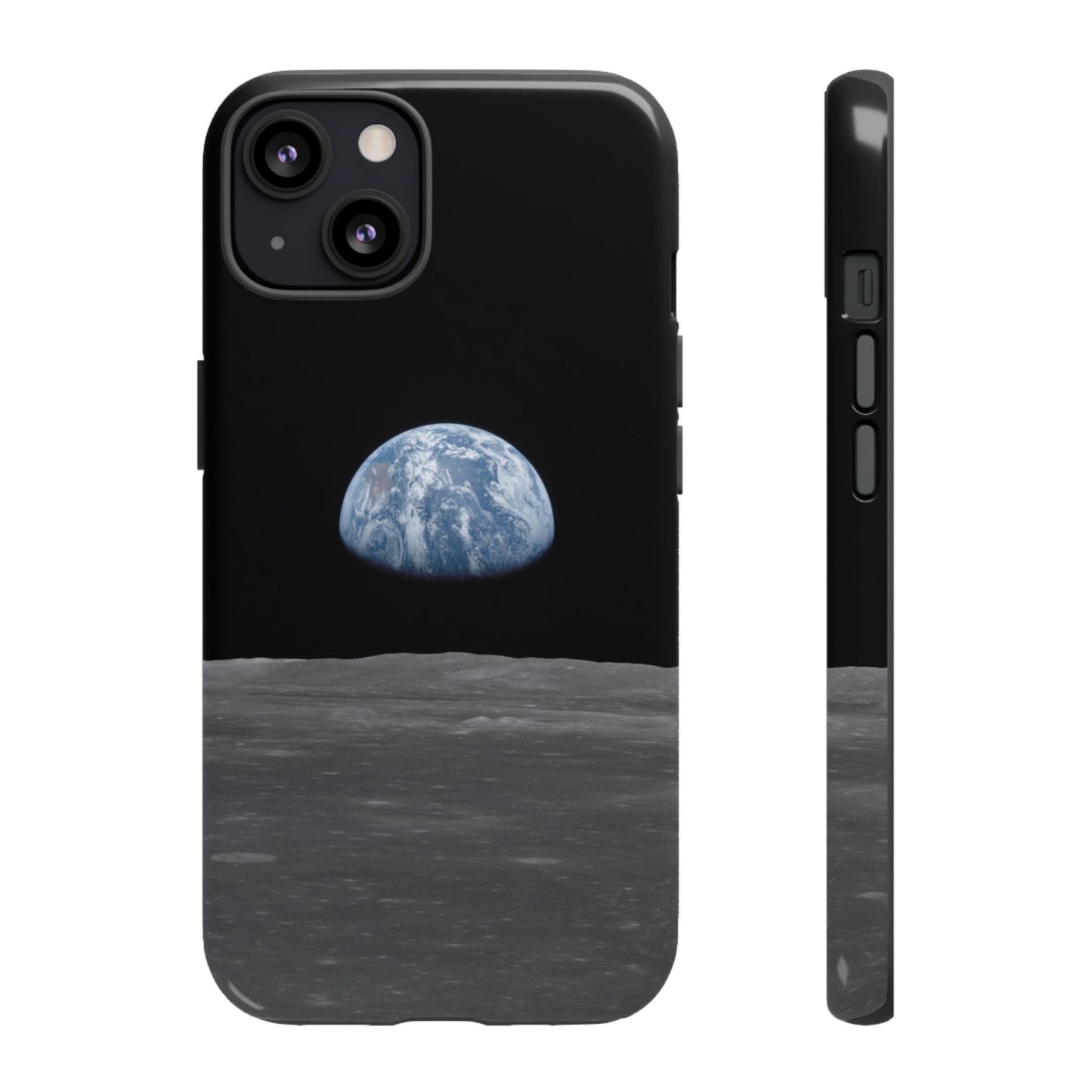 Earth From the Moon Tough Phone Case ~ iPhone Pixel Galaxy Apollo 11 Mission Outer Space Exploration NASA Astronauts Science Teacher Gift