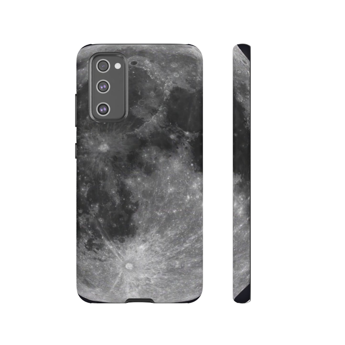 Moon Surface Tough Phone Case ~ iPhone Pixel Galaxy Rugged Protective