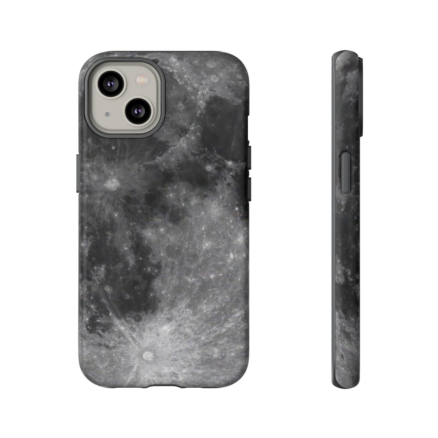 Moon Surface Tough Phone Case ~ iPhone Pixel Galaxy Rugged Protective
