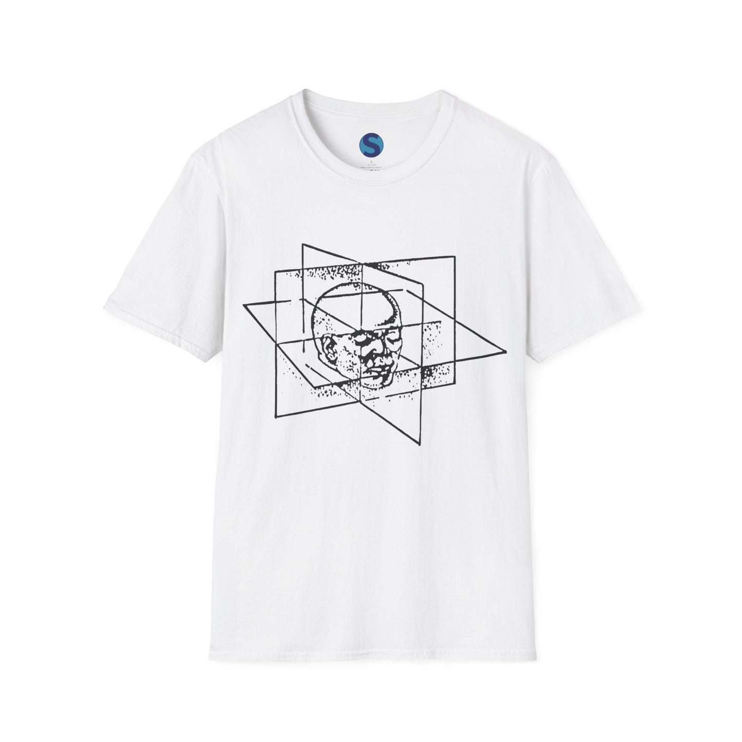 Astral Travel Shirt ~ Dimension Head CIA Gateway Sketch ~ UFO Gift, Extraterrestrial, SciFi Gift, Out Of Body Experience