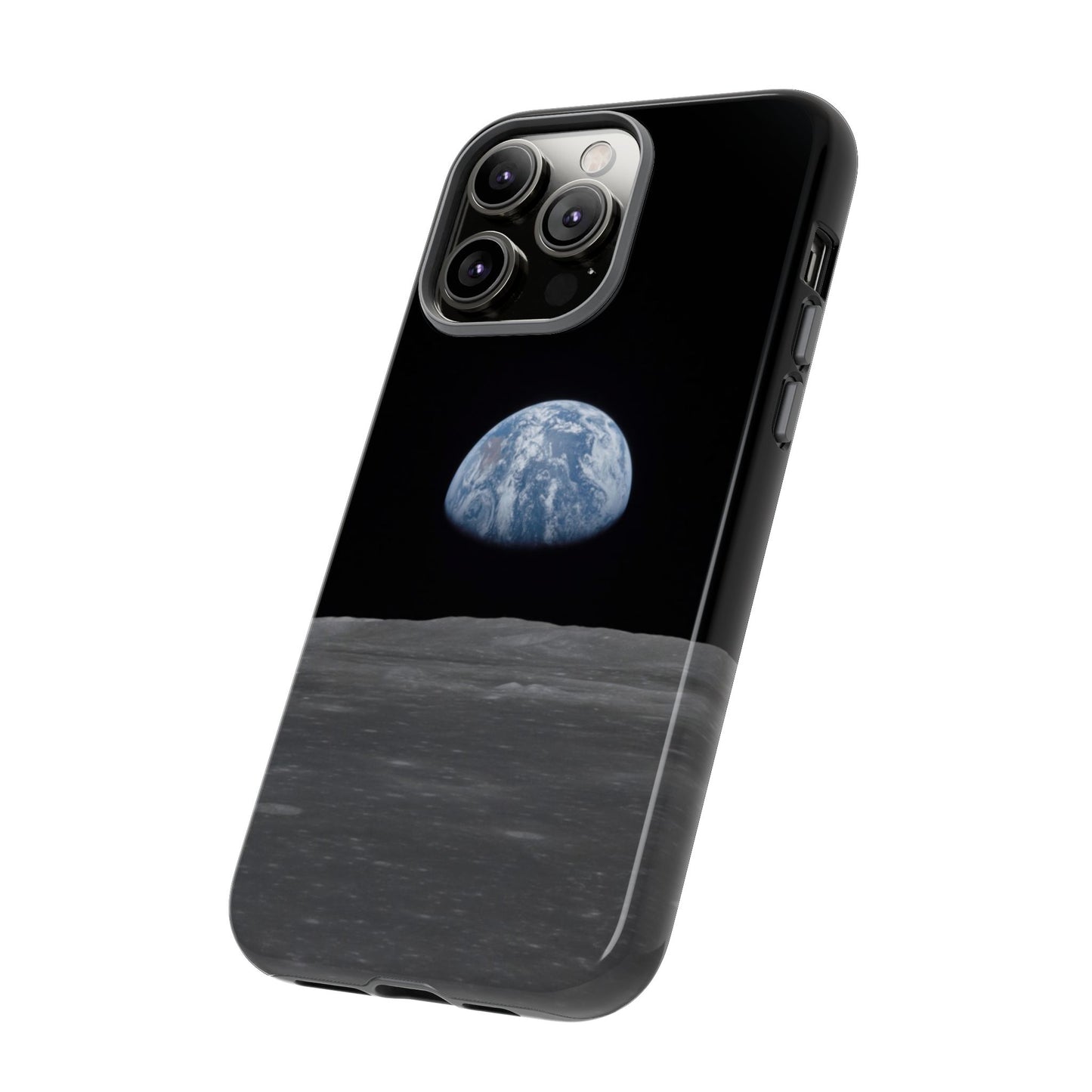 Earth From the Moon Tough Phone Case ~ iPhone Pixel Galaxy Apollo 11 Mission Outer Space Exploration NASA Astronauts Science Teacher Gift