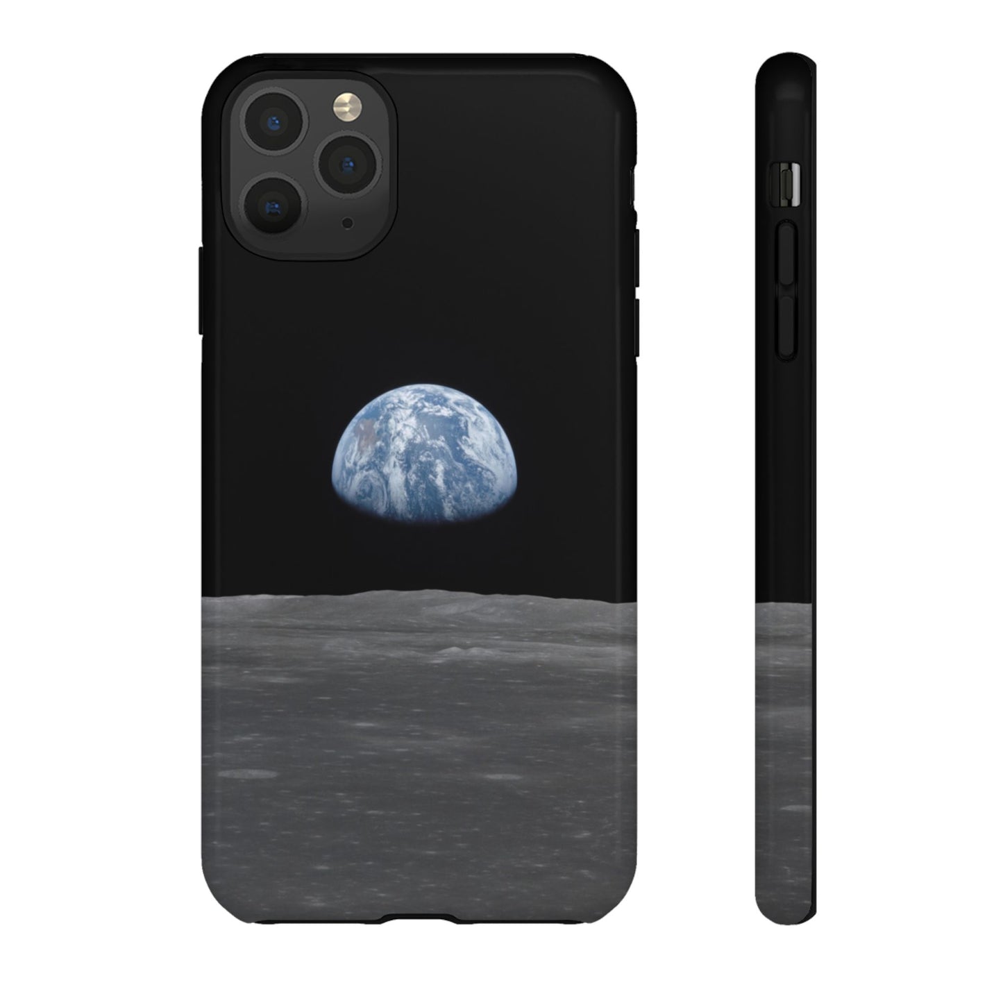 Earth From the Moon Tough Phone Case ~ iPhone Pixel Galaxy Apollo 11 Mission Outer Space Exploration NASA Astronauts Science Teacher Gift