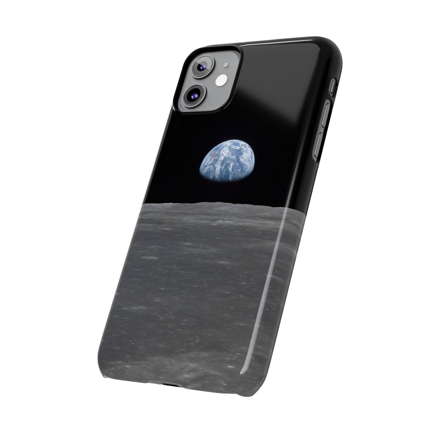 Blue Marble Earth from Moon Slim iPhone Cases