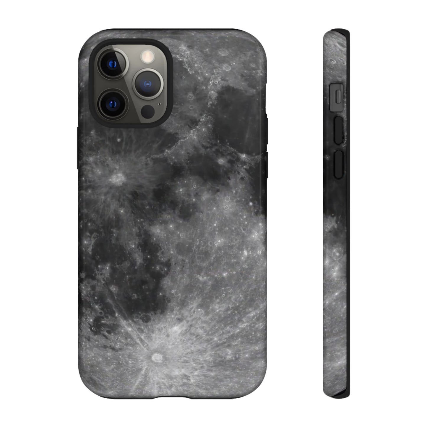 Moon Surface Tough Phone Case ~ iPhone Pixel Galaxy Rugged Protective