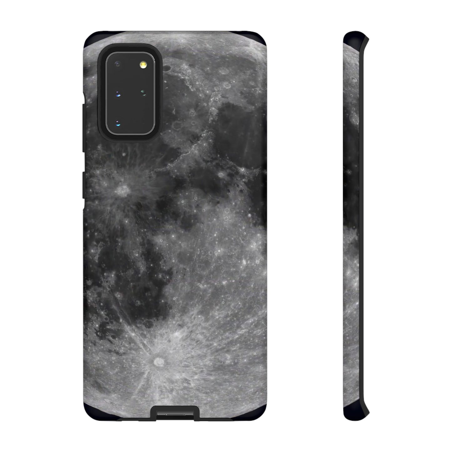 Moon Surface Tough Phone Case ~ iPhone Pixel Galaxy Rugged Protective