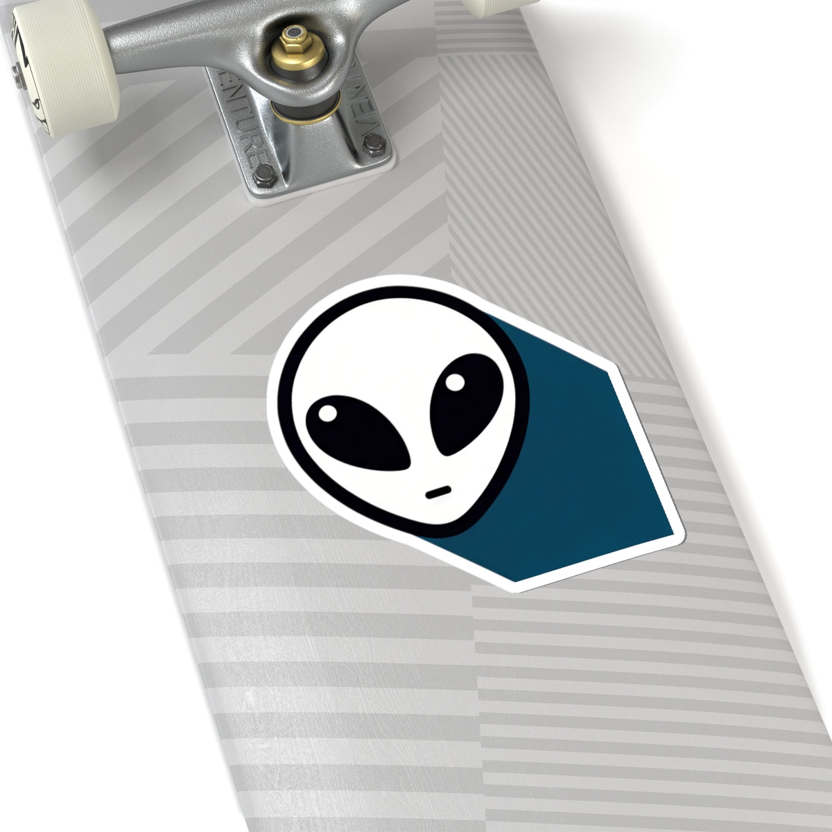 Iconic Alien ~ Shady Character, Kiss-Cut Sticker