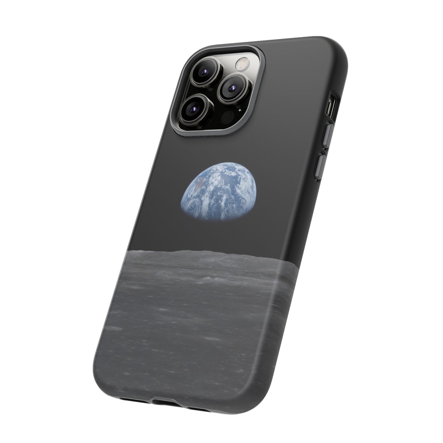 Earth From the Moon Tough Phone Case ~ iPhone Pixel Galaxy Apollo 11 Mission Outer Space Exploration NASA Astronauts Science Teacher Gift