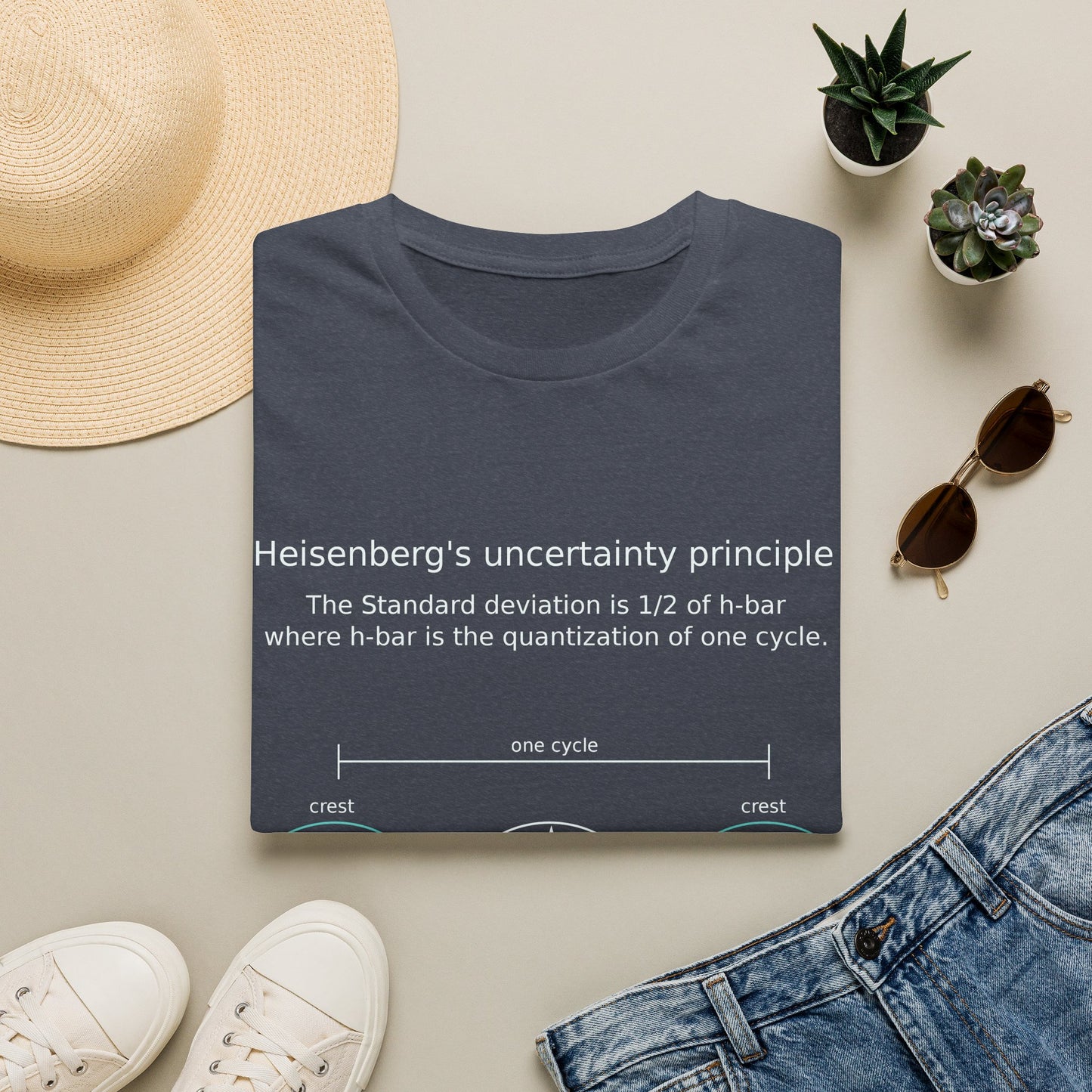Heisenberg's Uncertainty Principle, Unisex Softstyle T-Shirt