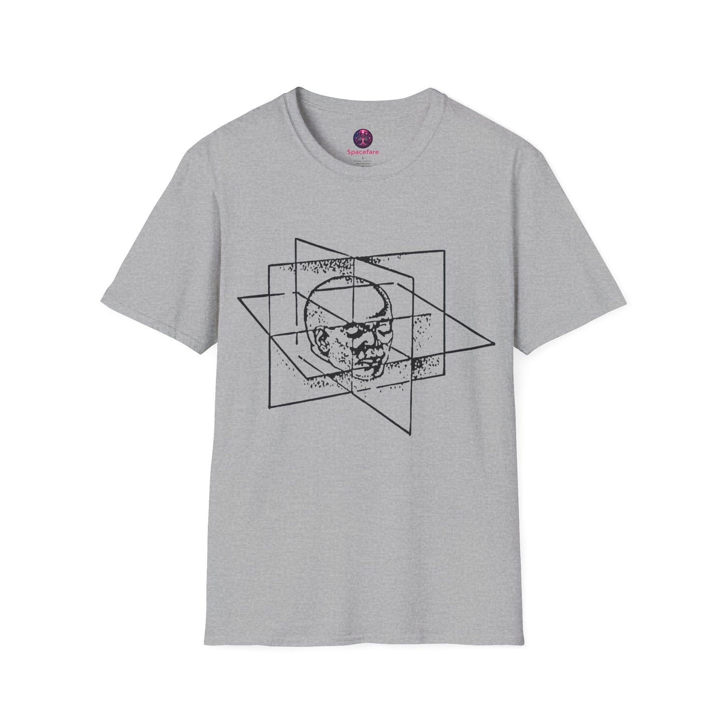 CIA Gateway Process T-Shirt | Astral Projection Consciousness Map | Remote Viewing Out of Body Experience Science Gift