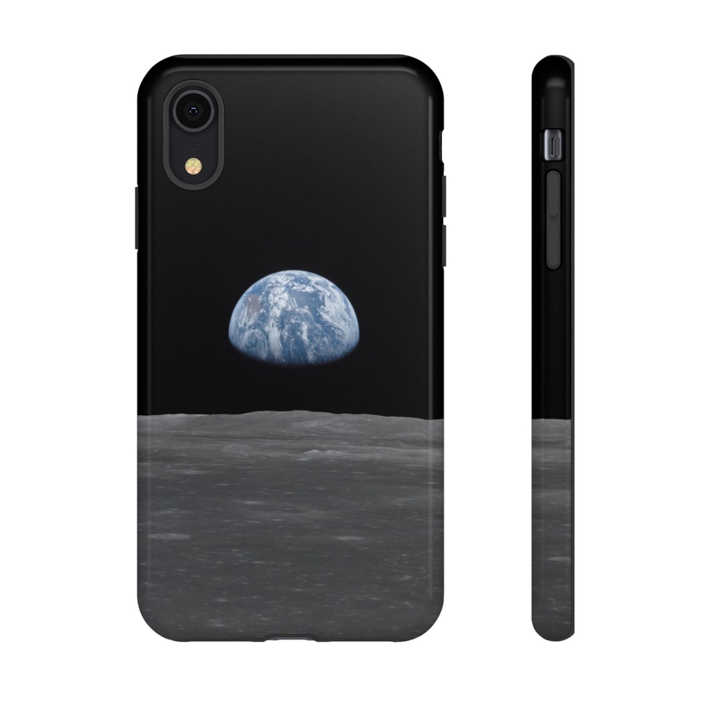 Earth From the Moon Tough Phone Case ~ iPhone Pixel Galaxy Apollo 11 Mission Outer Space Exploration NASA Astronauts Science Teacher Gift