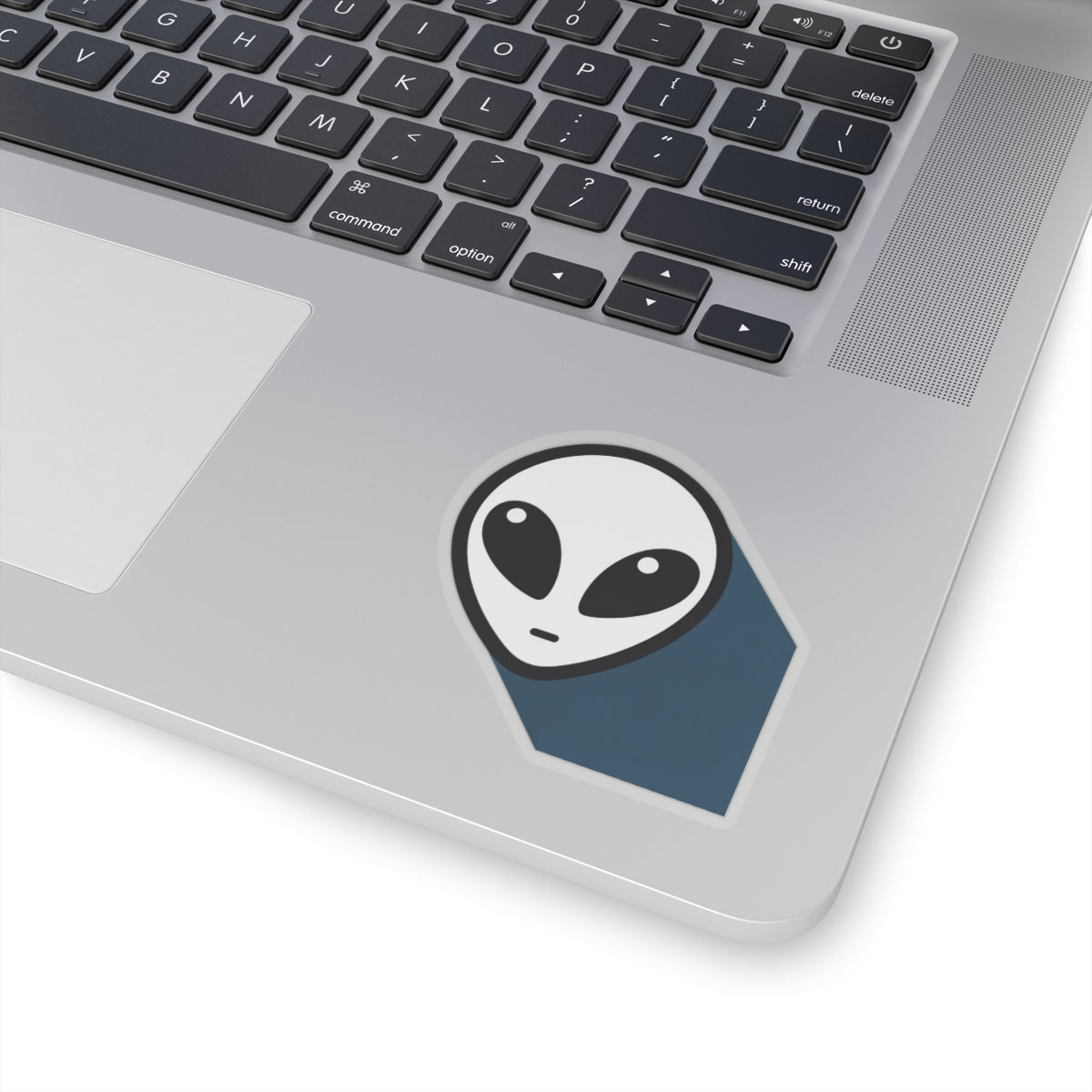 Iconic Alien ~ Shady Character, Kiss-Cut Sticker