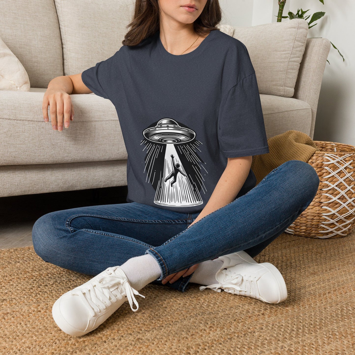 Believe Experiencers UFO Shirt ~ Unisex Softstyle T-Shirt ~ Space Gift