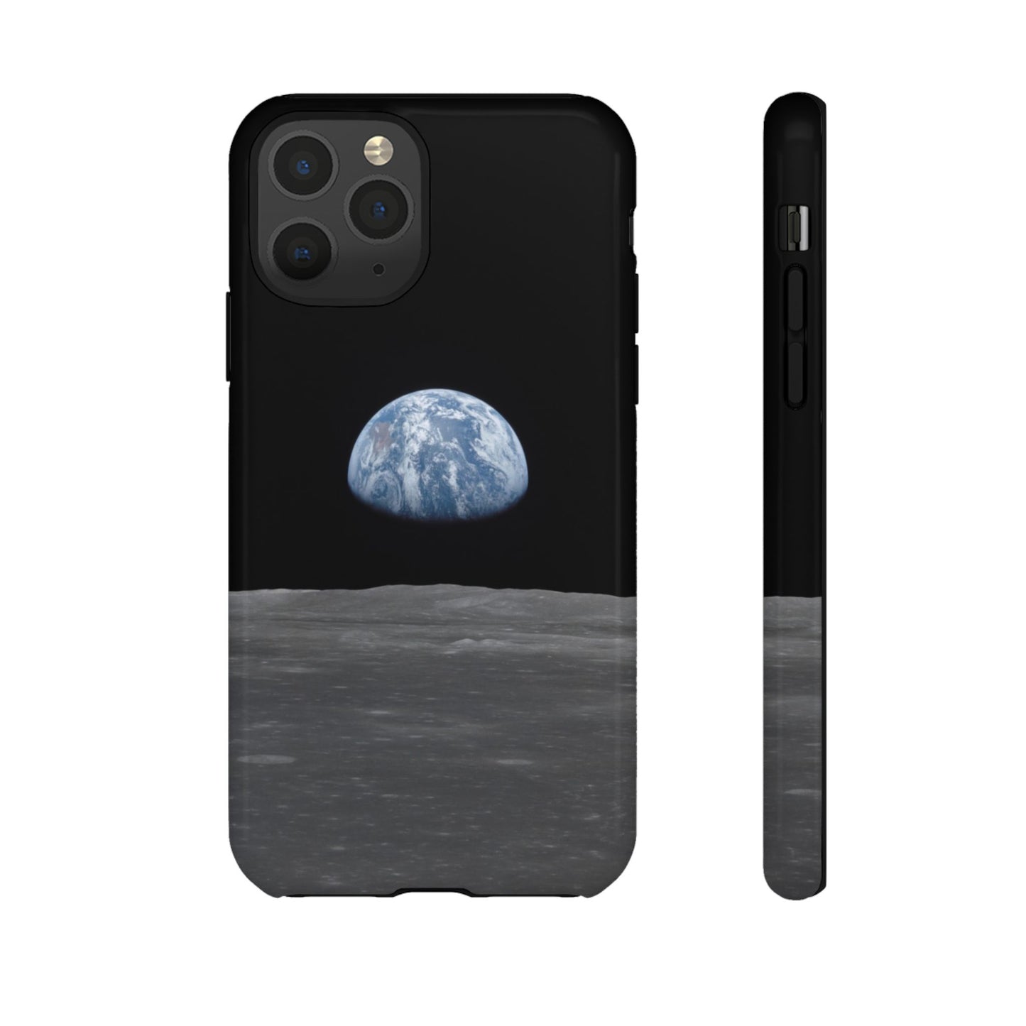 Earth From the Moon Tough Phone Case ~ iPhone Pixel Galaxy Apollo 11 Mission Outer Space Exploration NASA Astronauts Science Teacher Gift