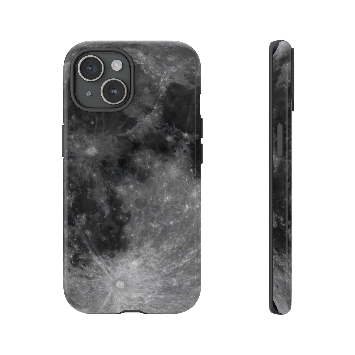 Moon Surface Tough Phone Case ~ iPhone Pixel Galaxy Rugged Protective