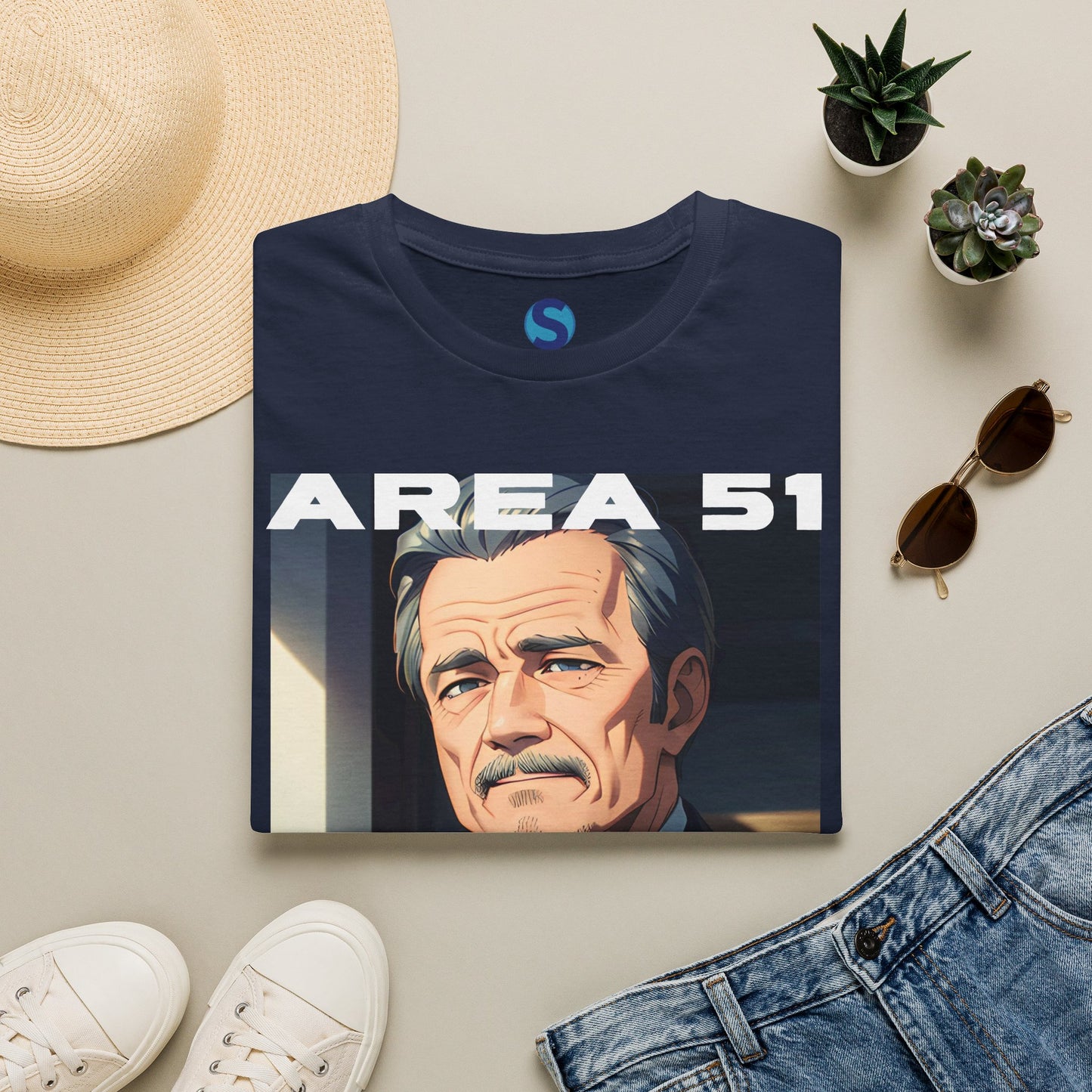 Area 51 T Shirt ~ UFO Disclosure George Knapp