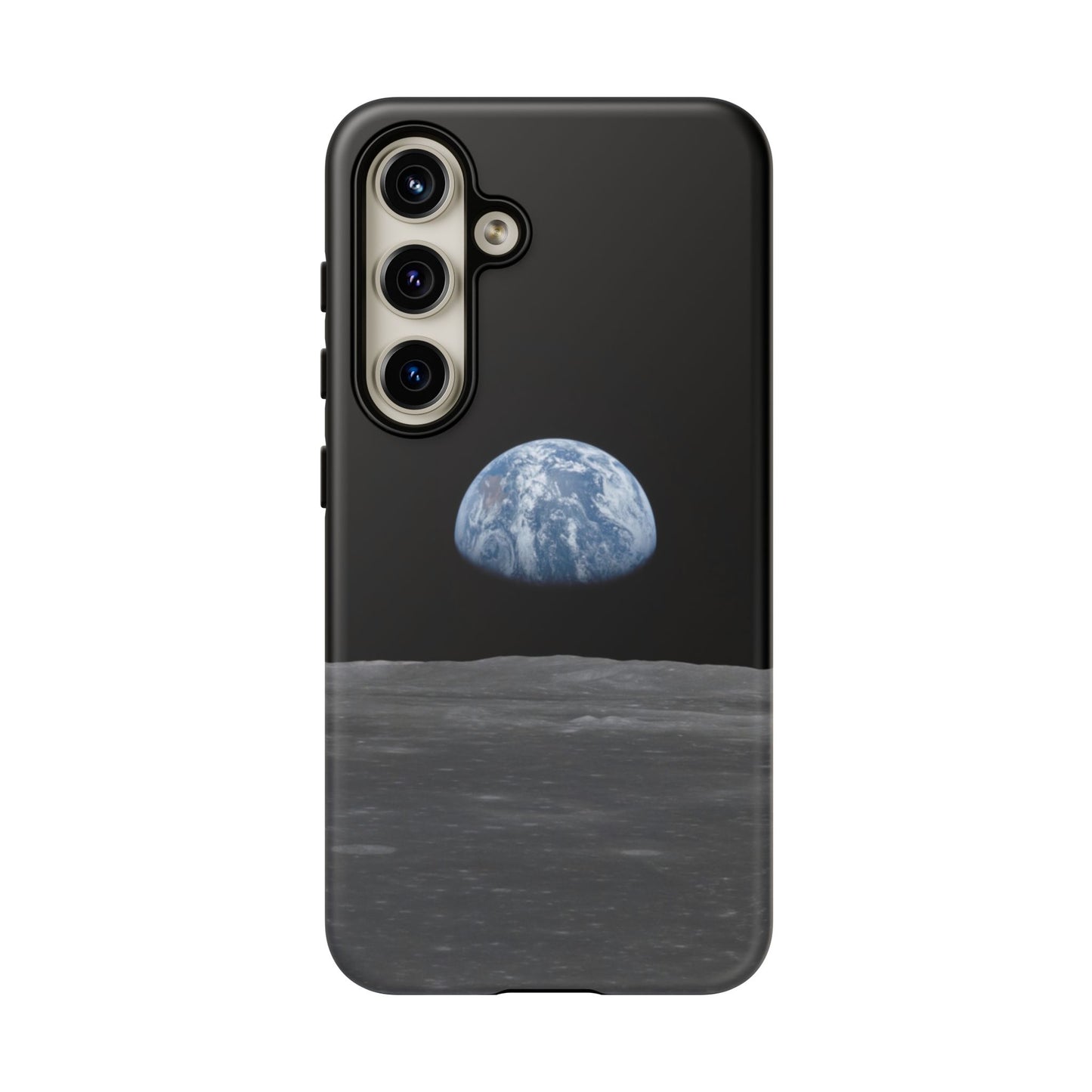 Earth From the Moon Tough Phone Case ~ iPhone Pixel Galaxy Apollo 11 Mission Outer Space Exploration NASA Astronauts Science Teacher Gift