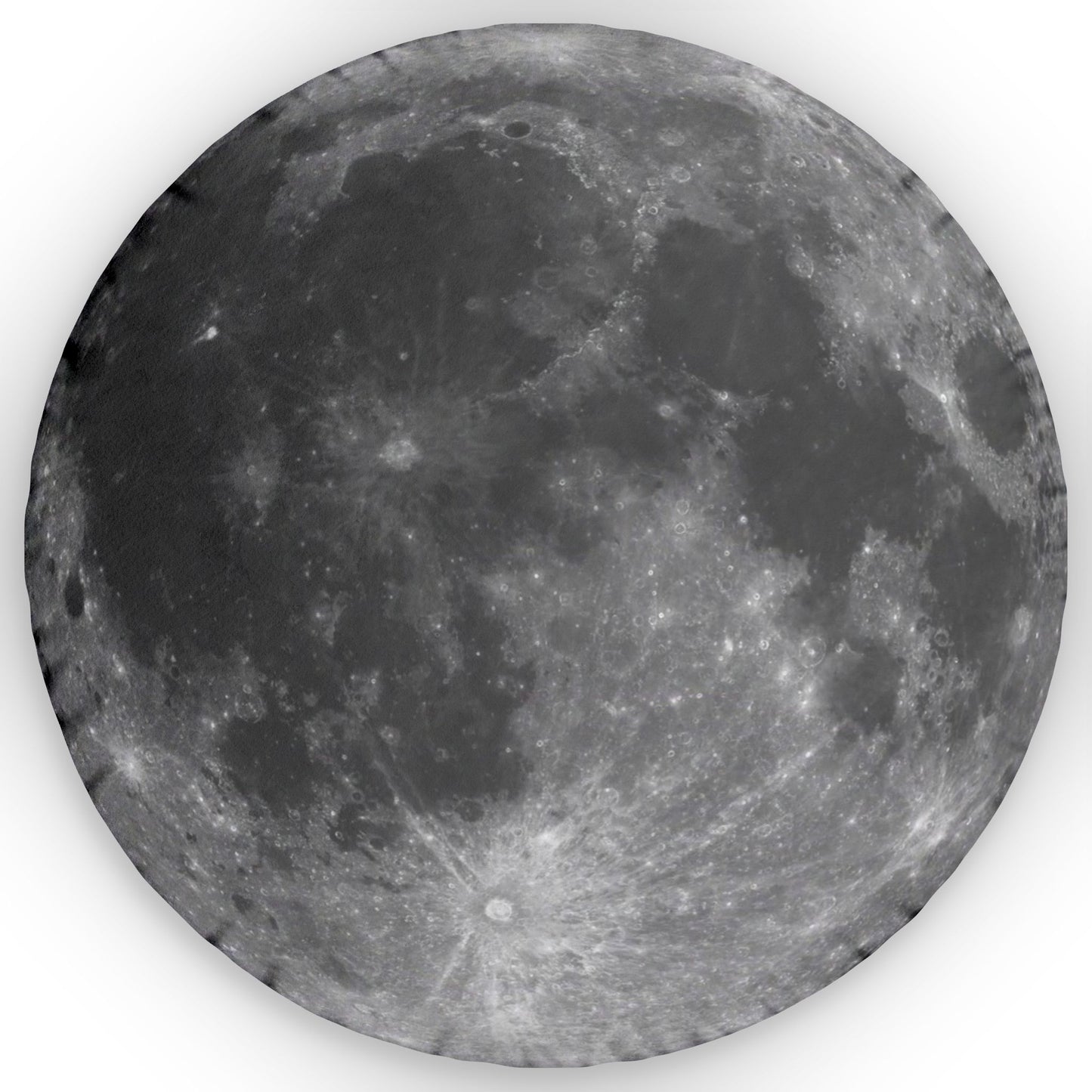 Full Moon Shaped Pillow