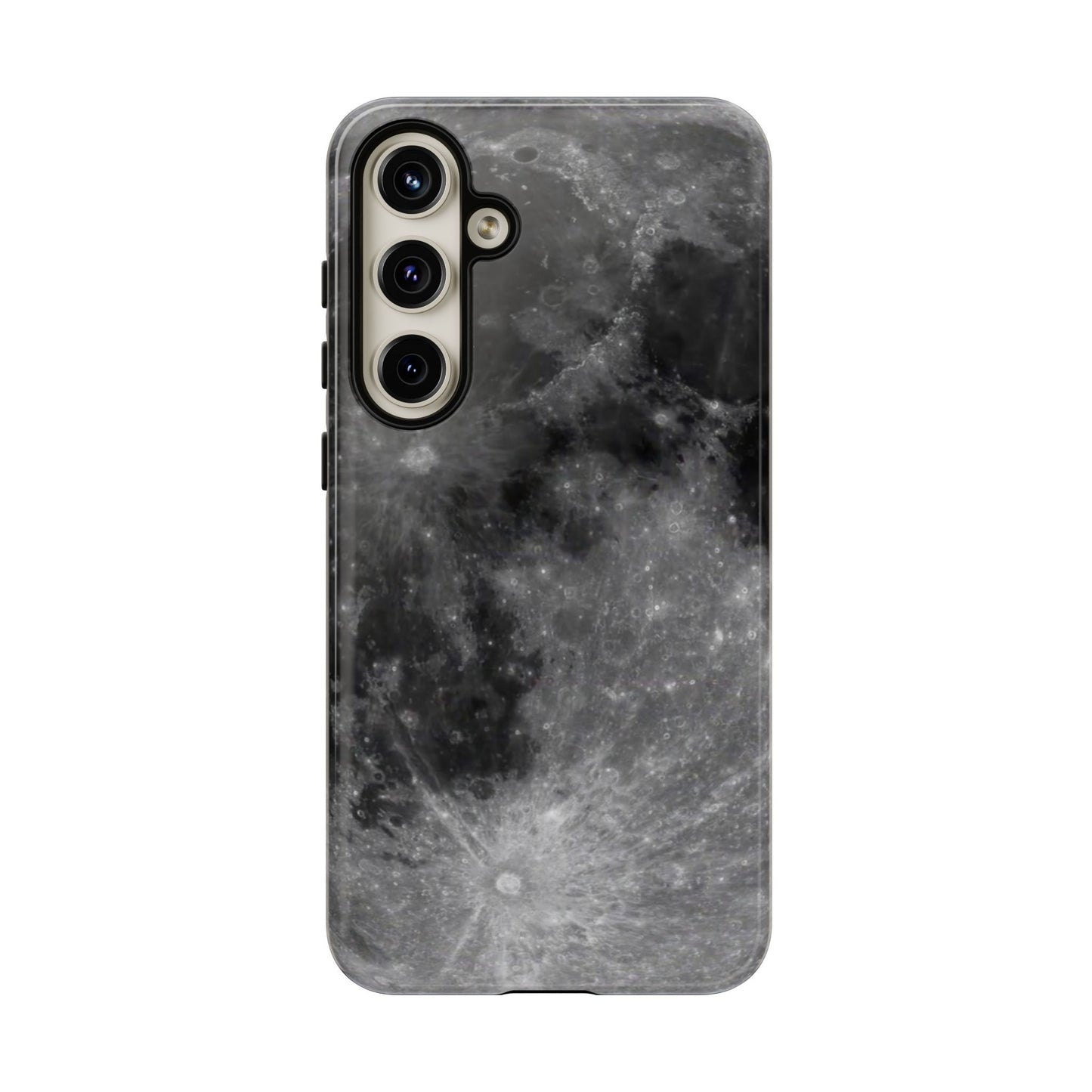 Moon Surface Tough Phone Case ~ iPhone Pixel Galaxy Rugged Protective